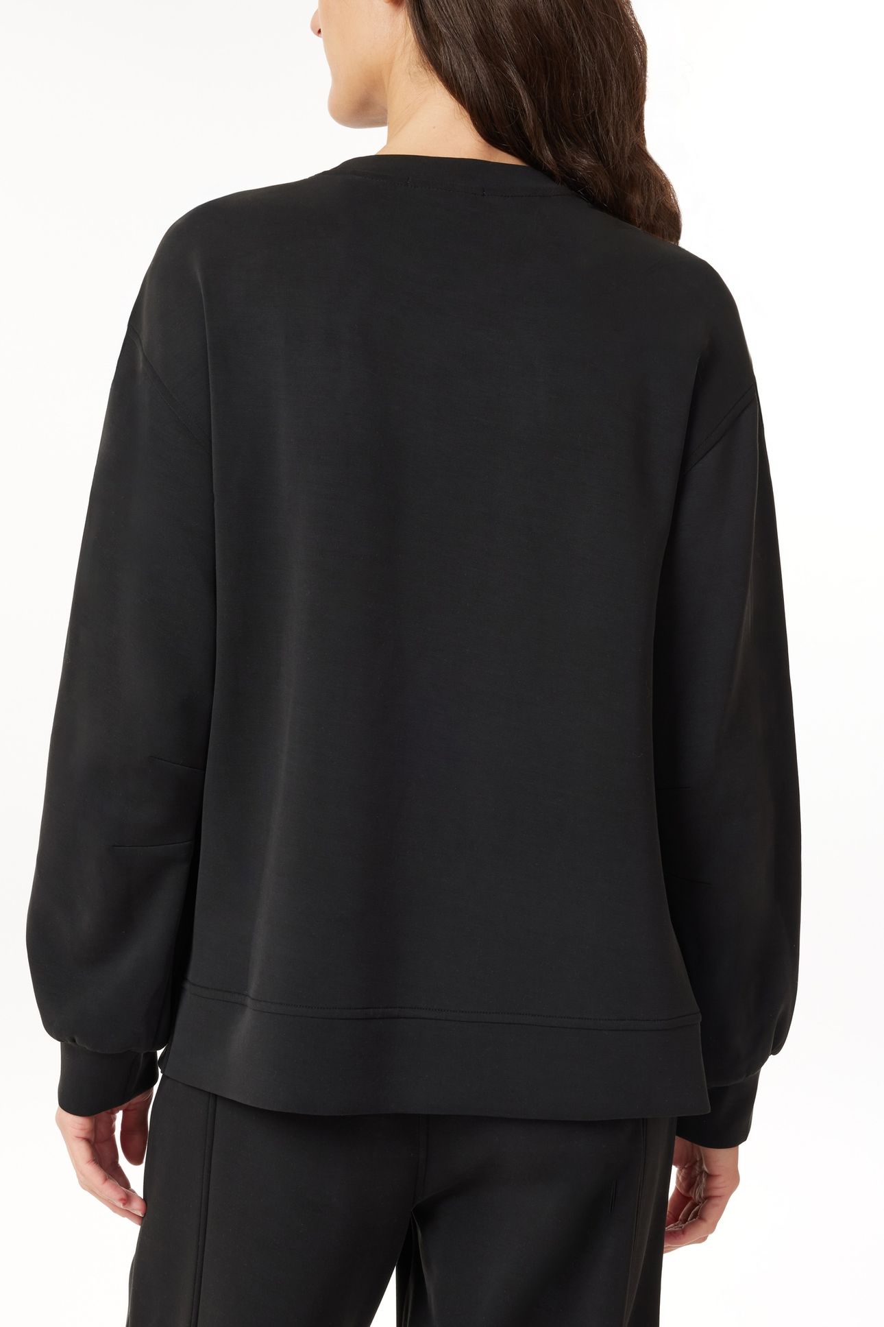 CREW NECK PULLOVER BLACK 4