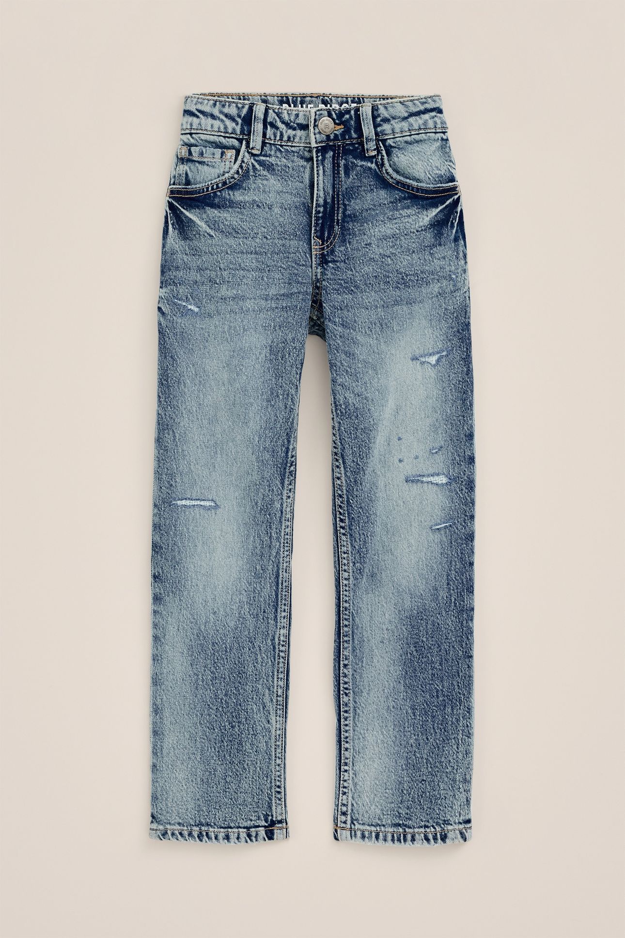 5-POCKET HIGH RISE DARK BLUE 10