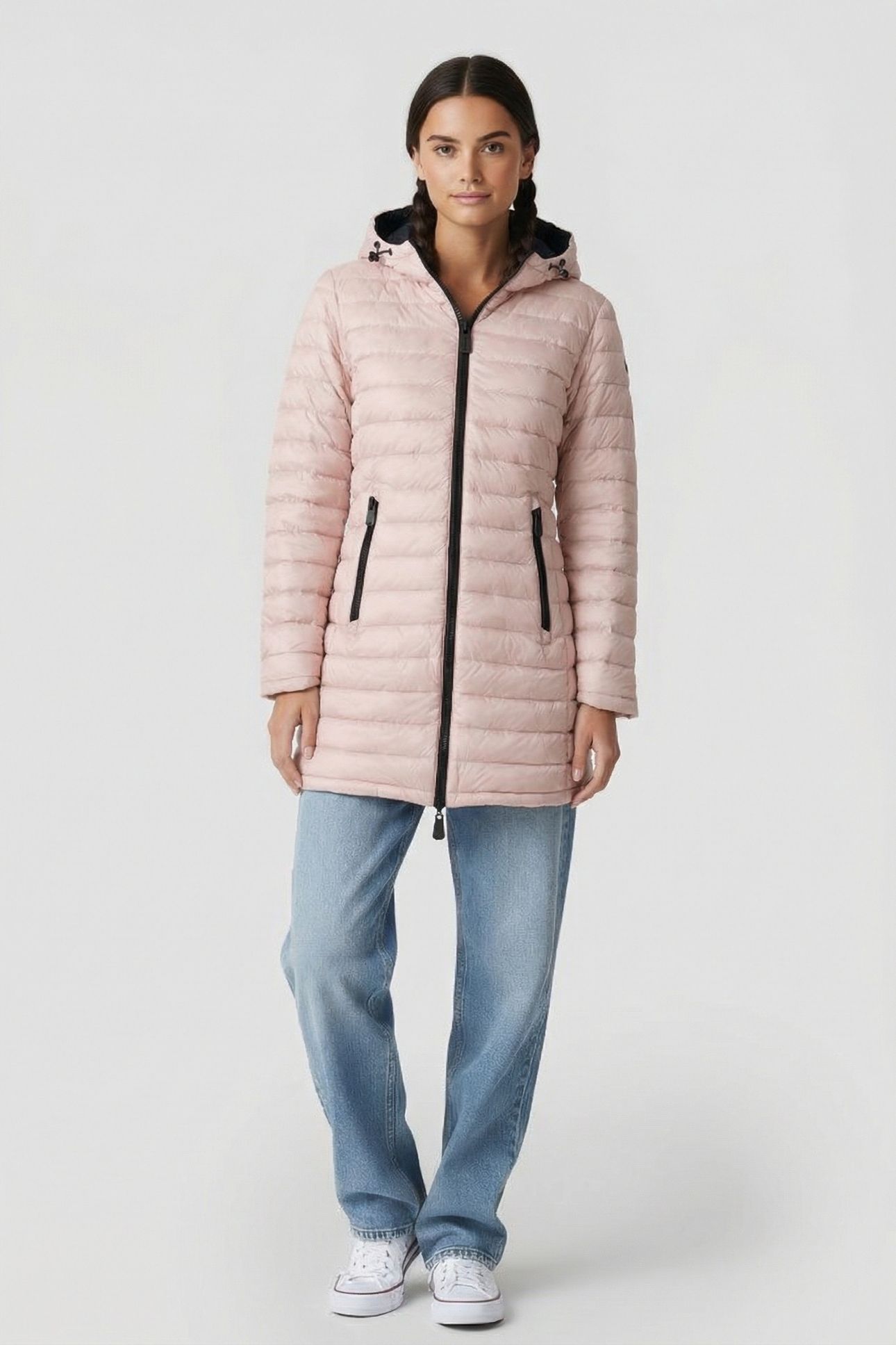 MOSCOU JACKET BLACK / ROSE PALE 1
