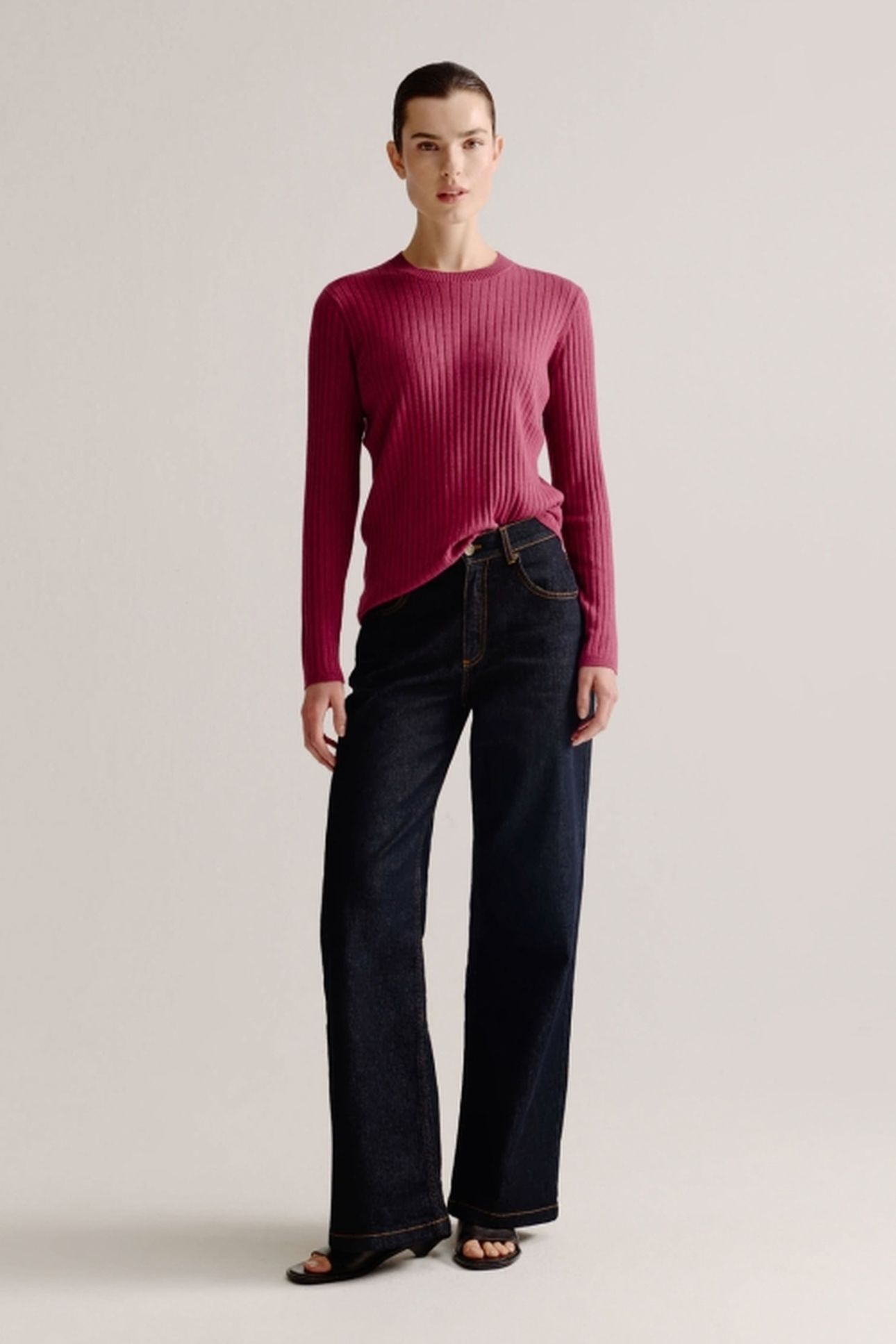 LILI SWEATER BORDEAUX 1