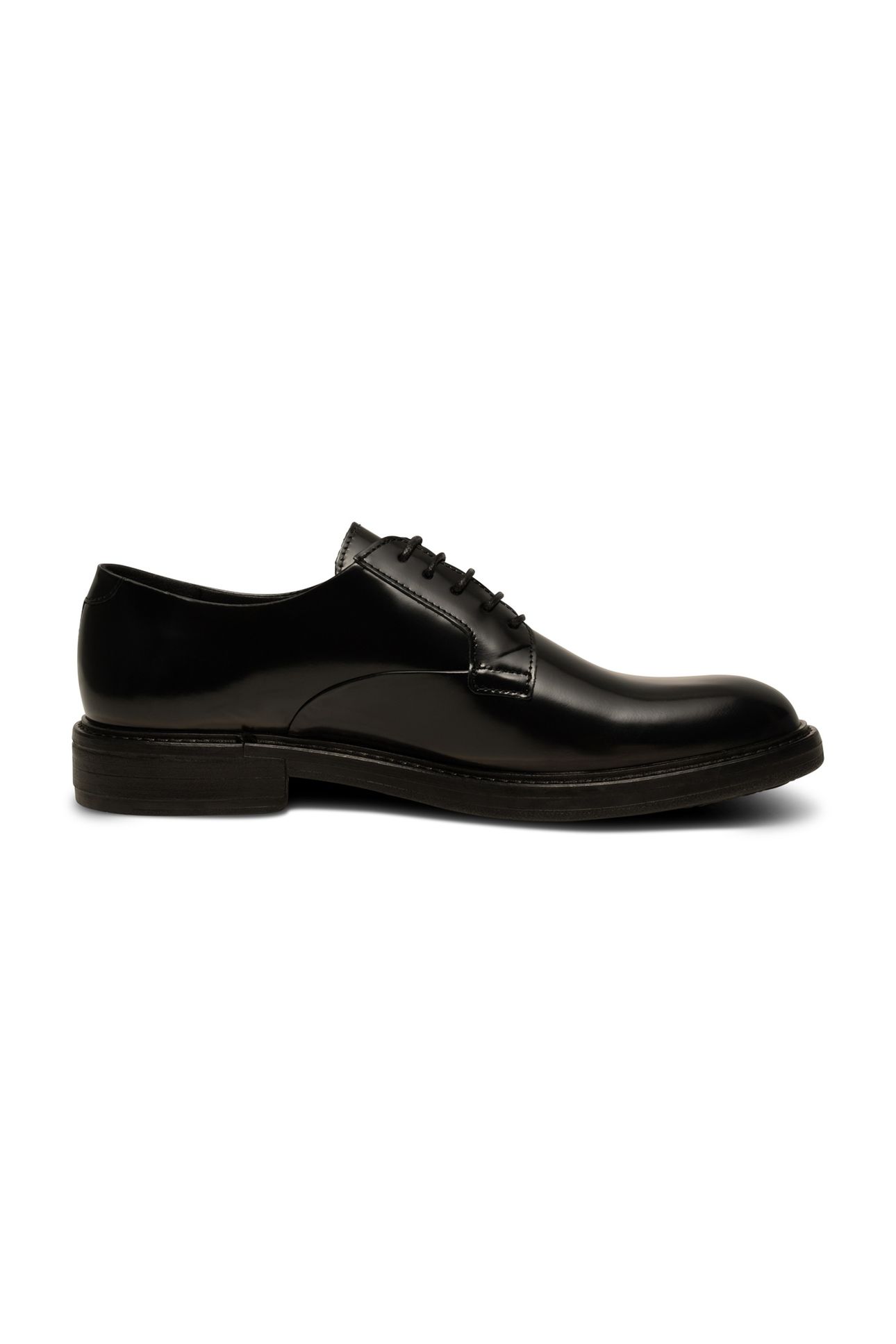 STANLEY DERBY POLIDO LEATHER SHOES BLACK 1