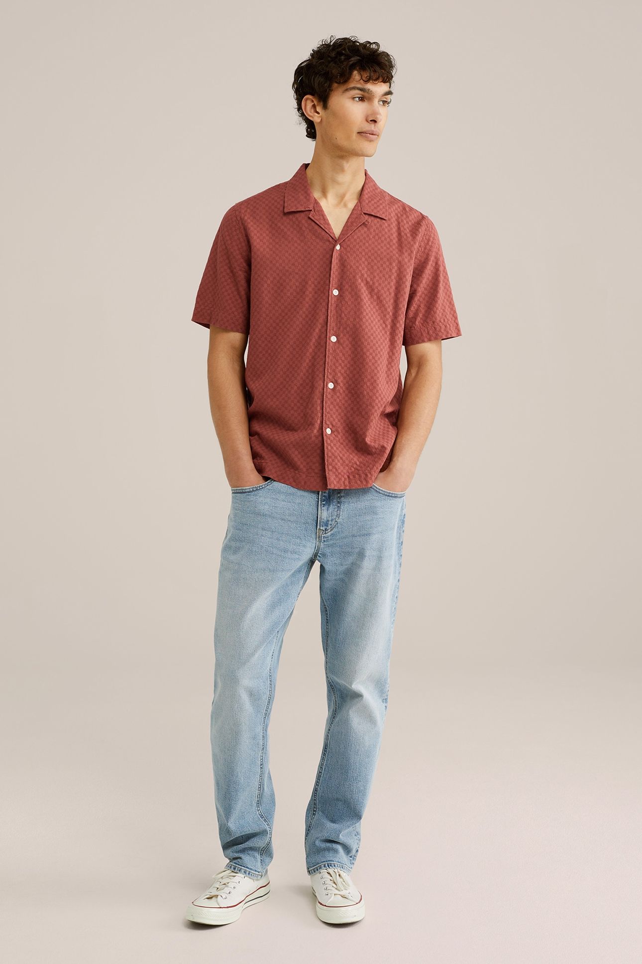 SHIRT RUST BROWN 7