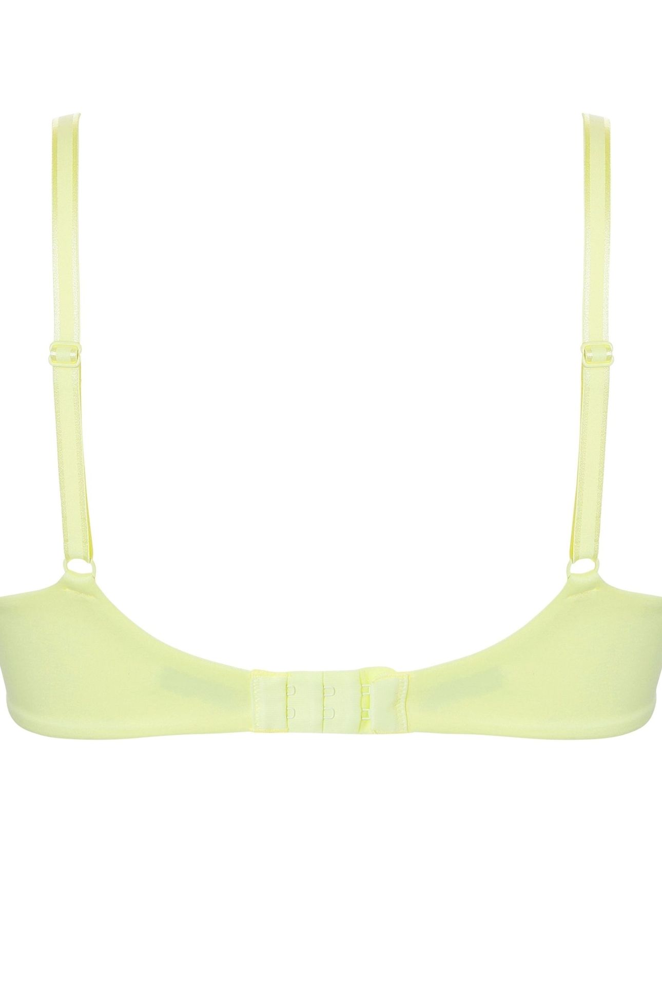 BRA TSHIRT COVERING MEMORY SOFT LACE TENDER YELLOW 2