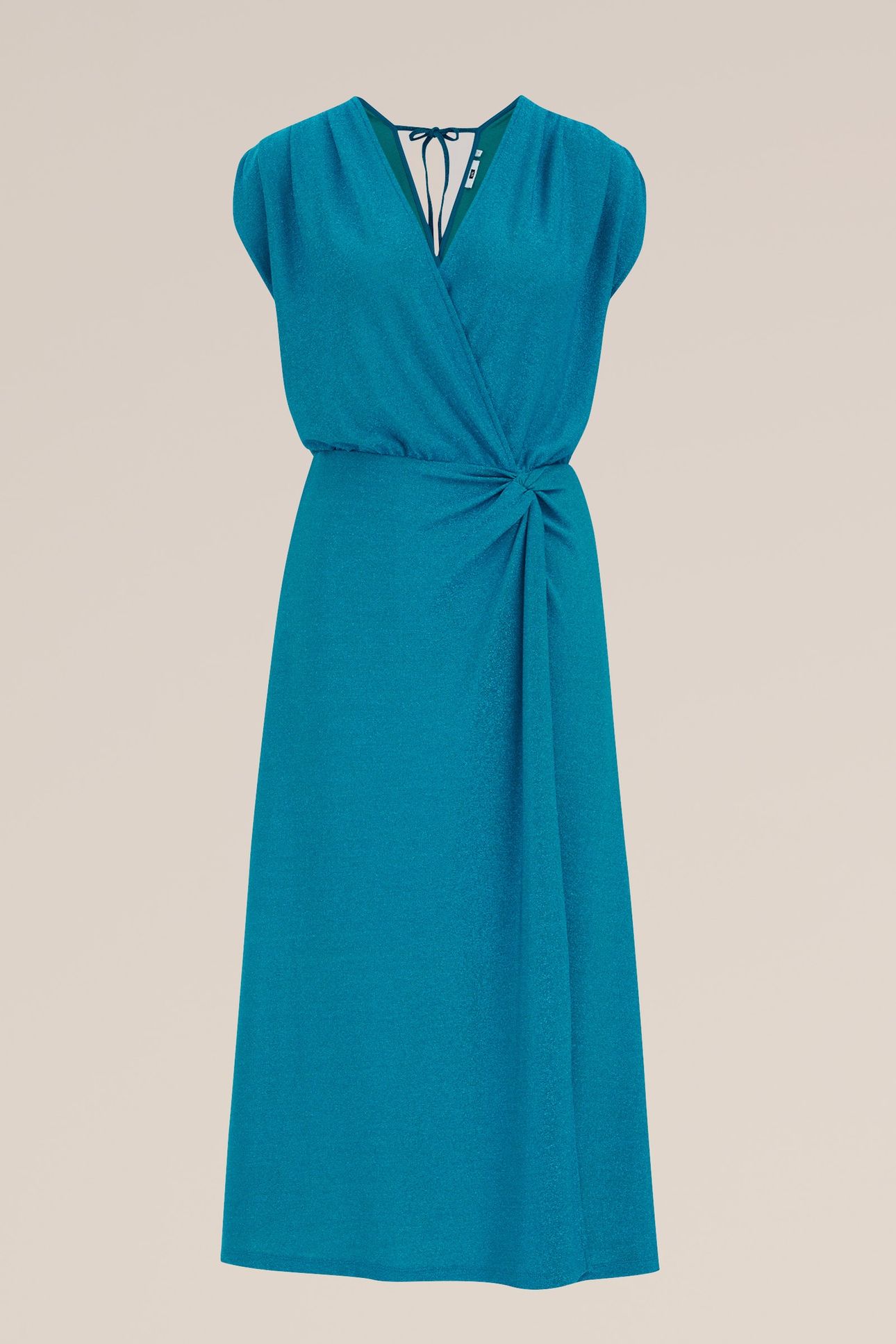 DRESS MID LENGTH BLUE 10