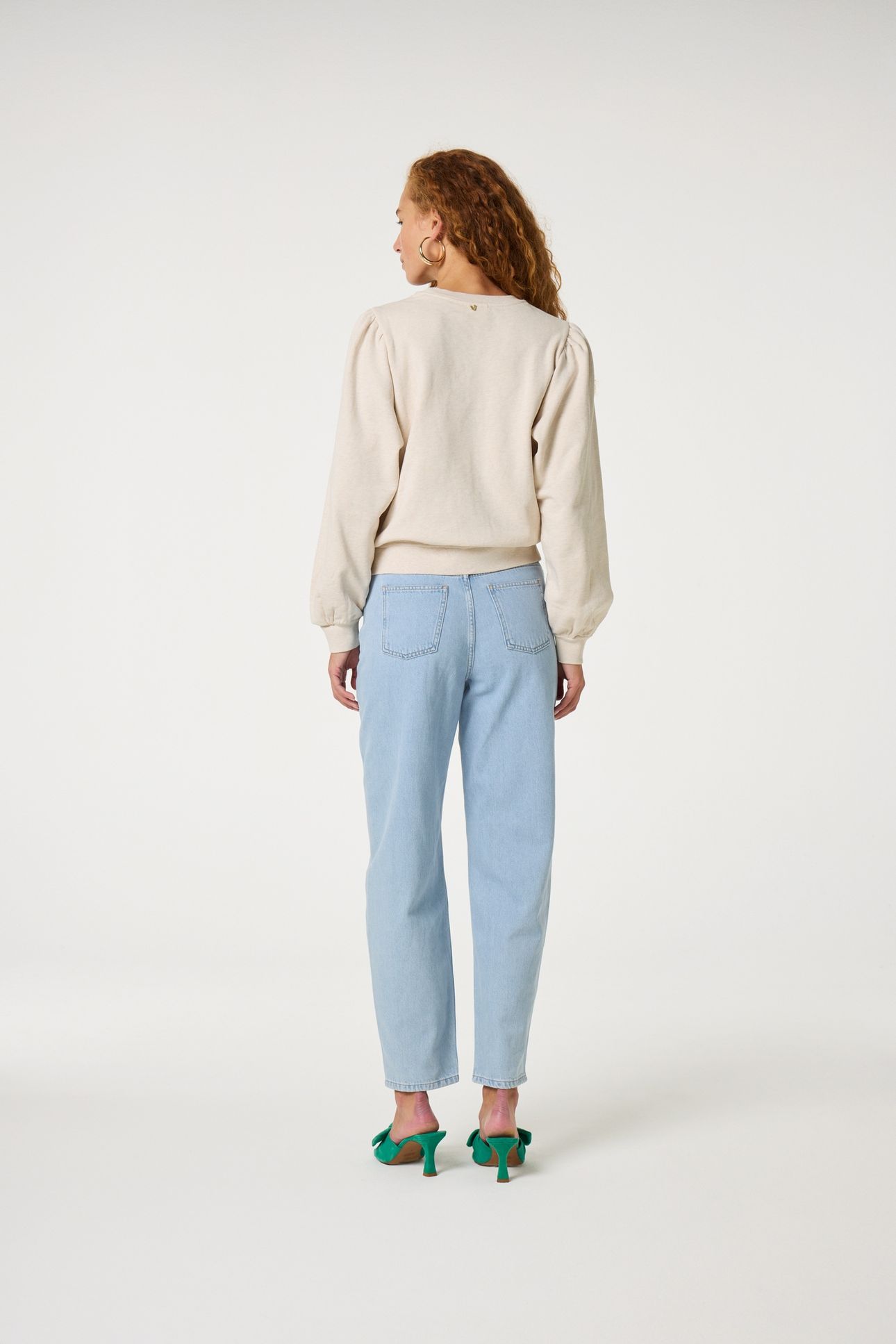 TINA SWEATER OATMEAL MELANGE 3