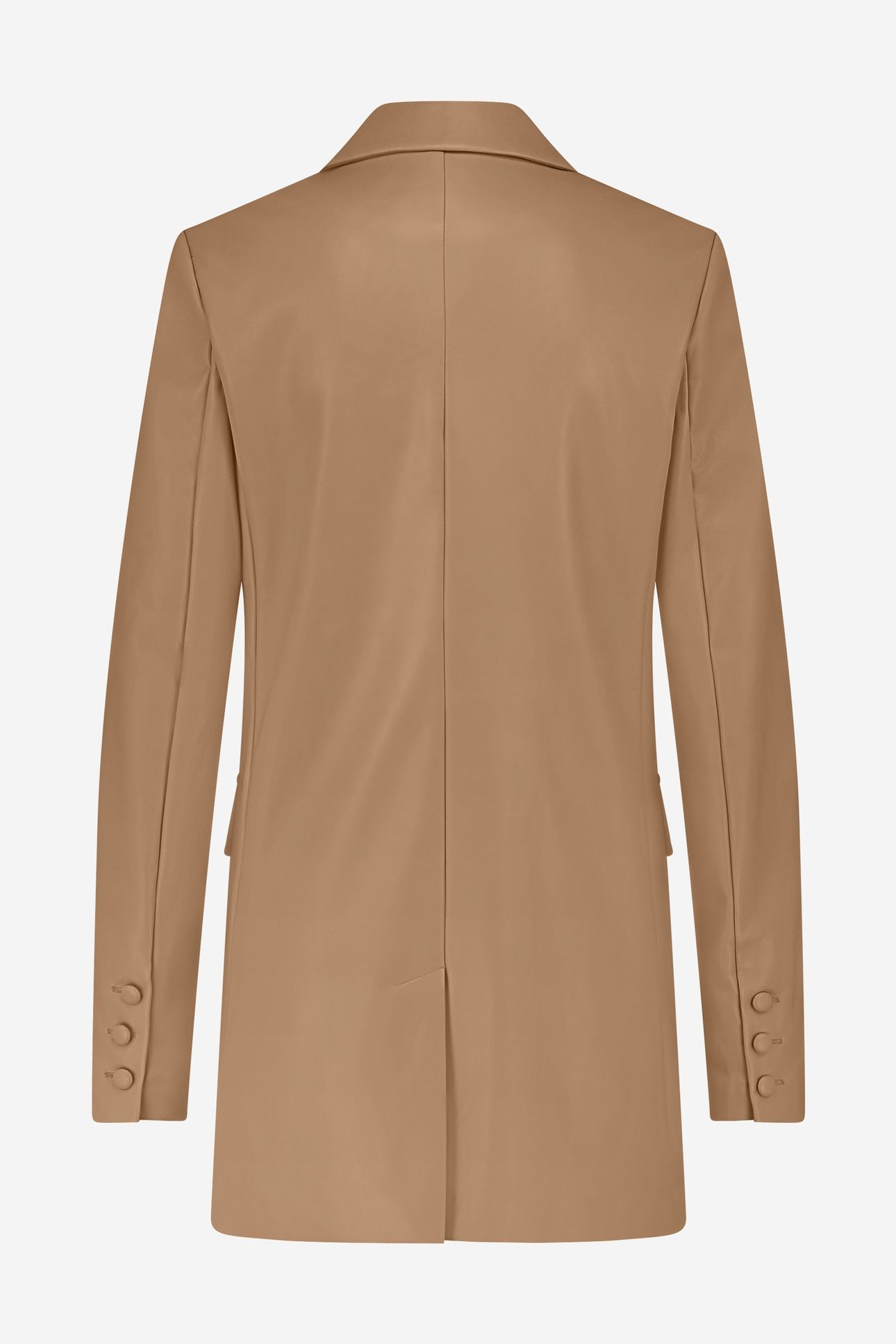 ILEVIO PU BLAZER CARAMEL 3