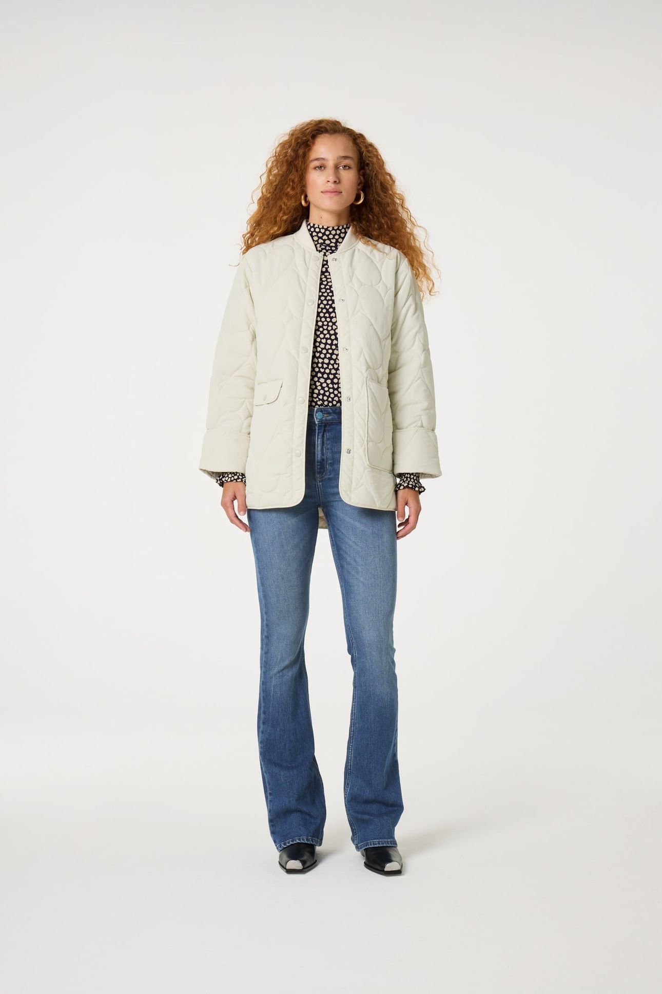 XANDER JACKET COSY WHITE 1