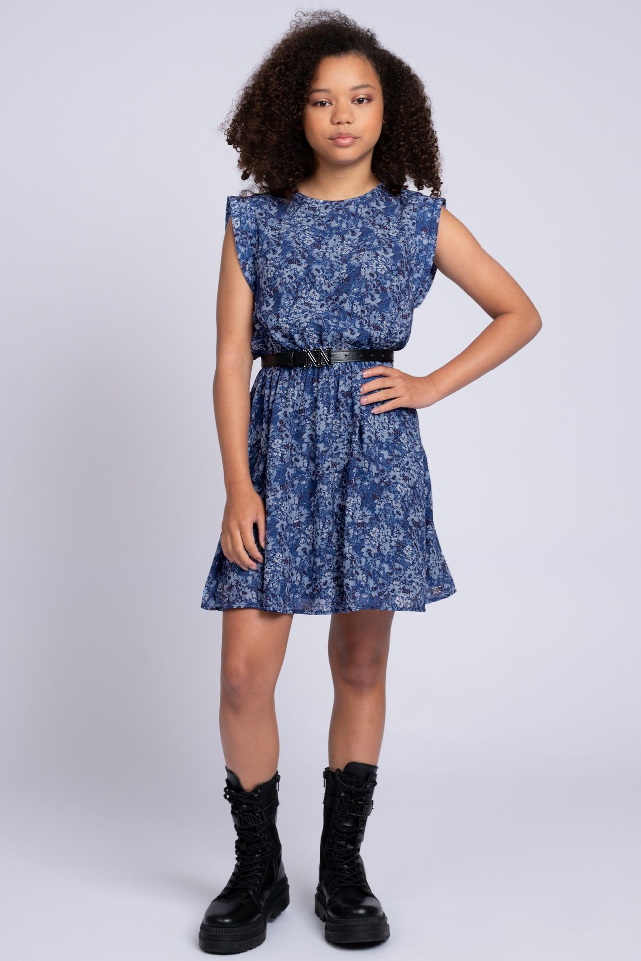 YRIS DRESS MAYA BLUE 1