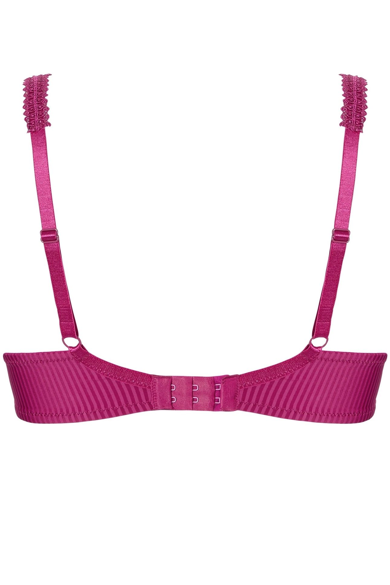 BRA TSHIRT PUSH STRIPE LACE SWEET CHERRY 2