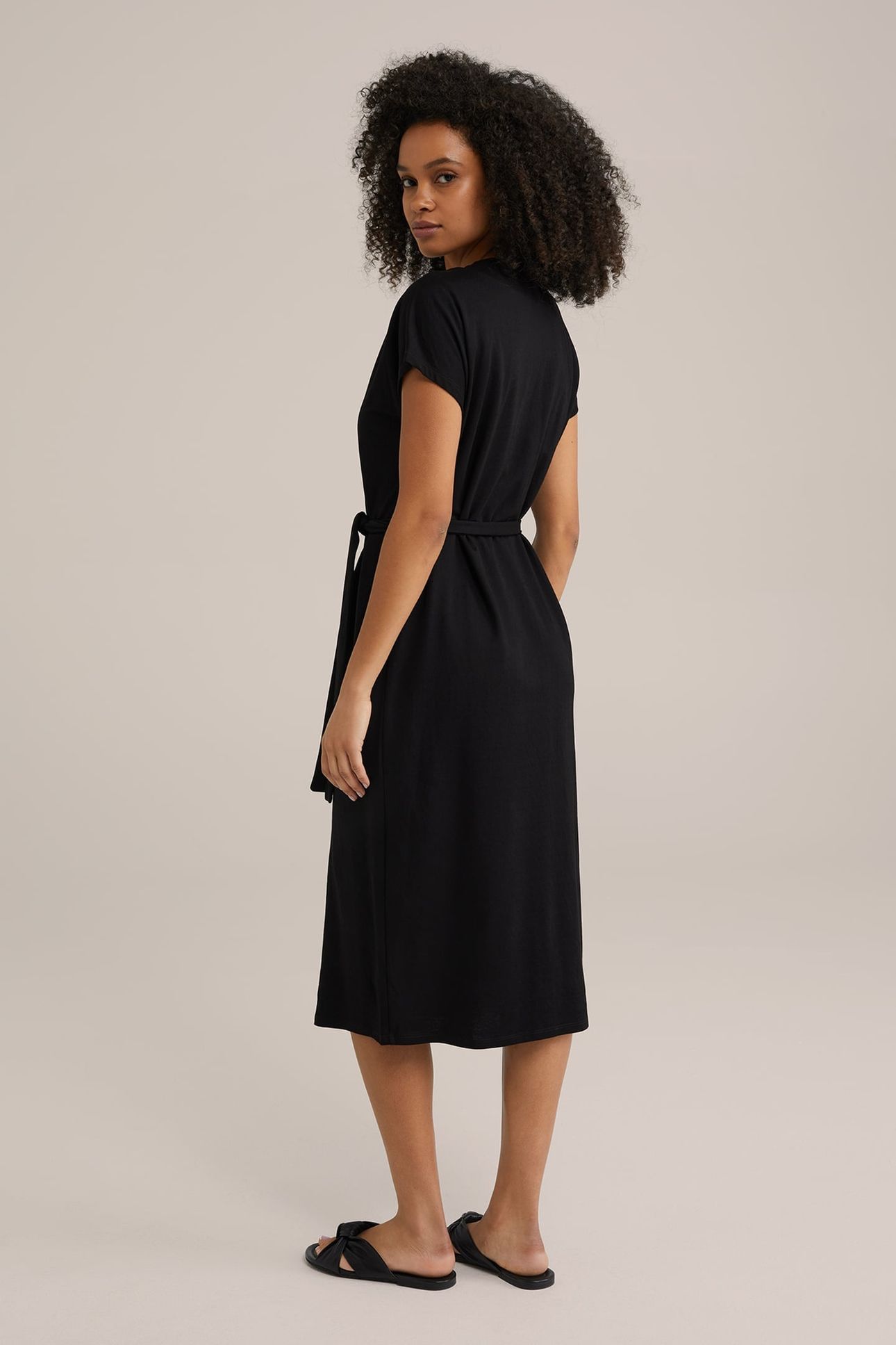 DRESS MIDI BLACK 8