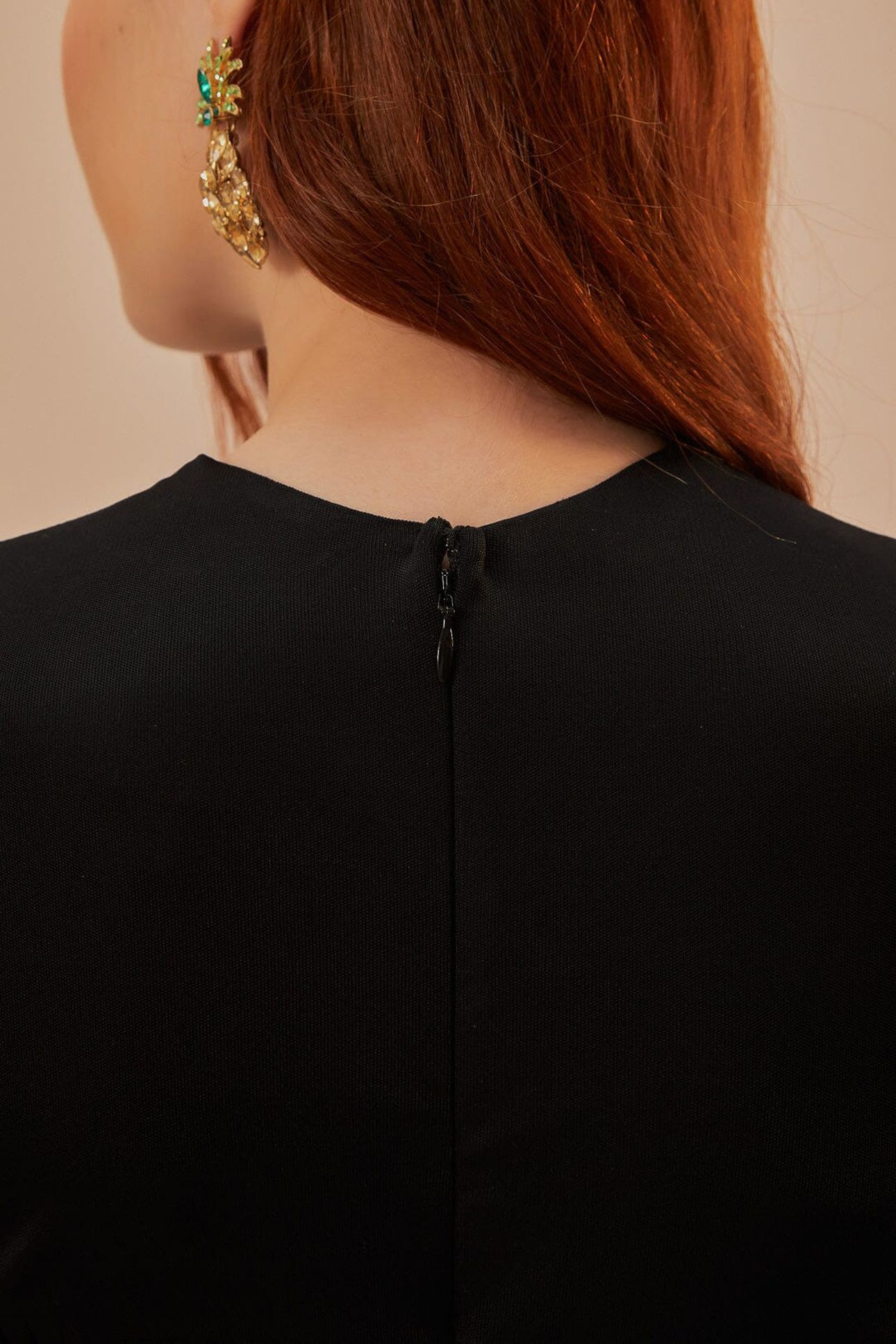 BLACK LONG SLEEVE KNOT JUMPSUIT 4