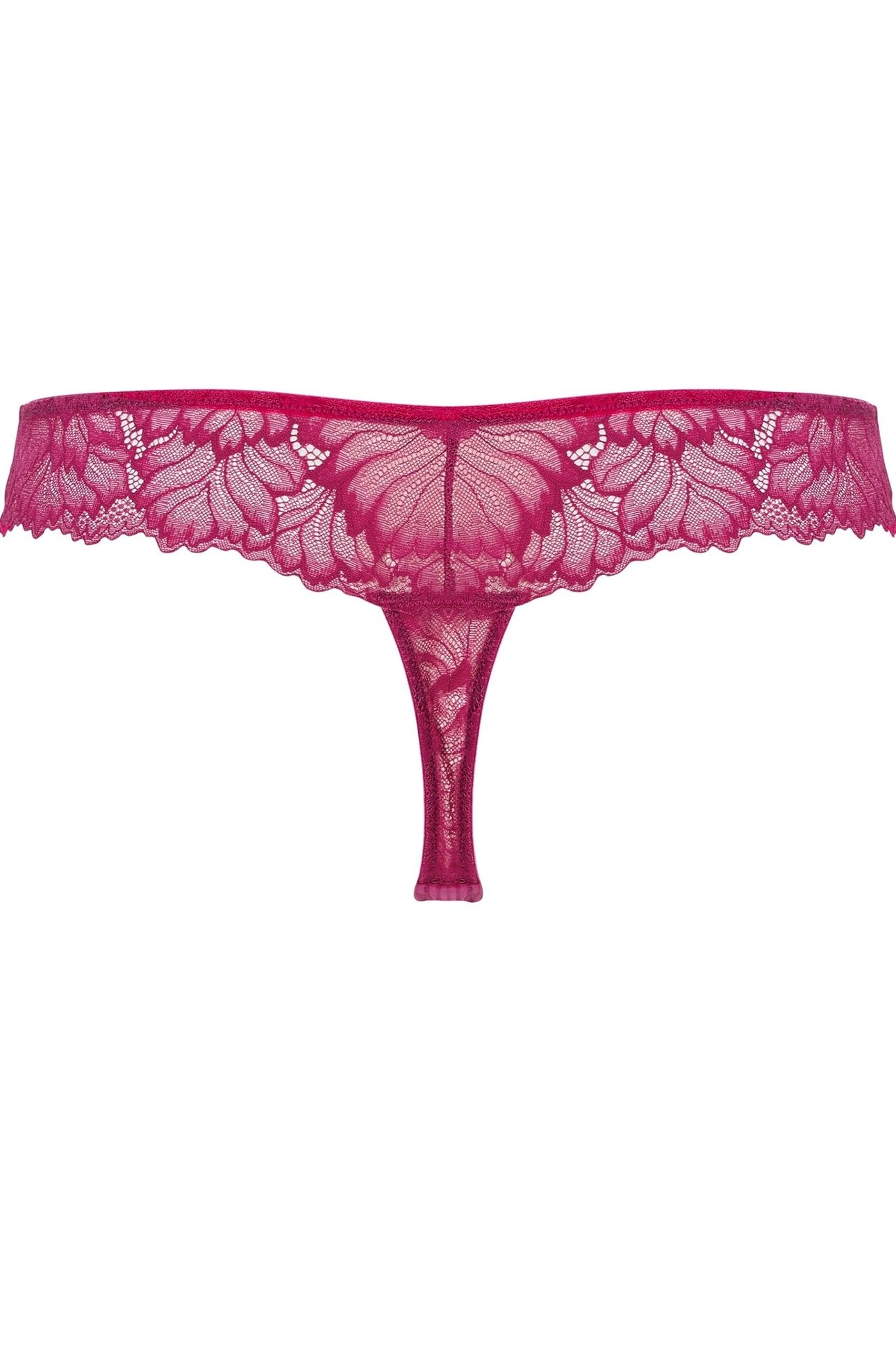 THONG STRIPE LACE SWEET CHERRY 2