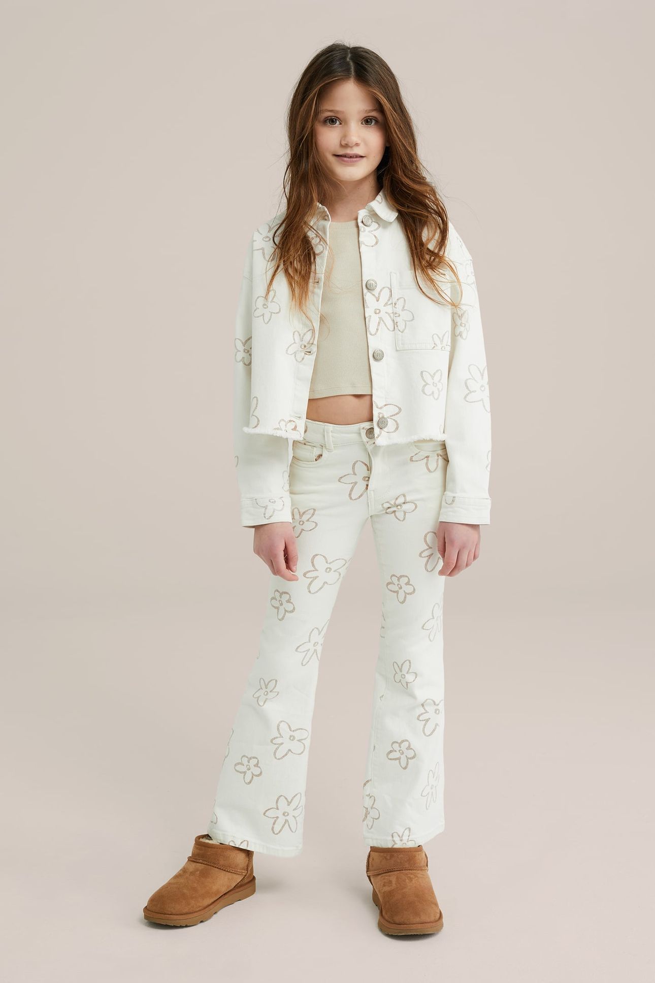 5-POCKET MID WAIST WHITE 10