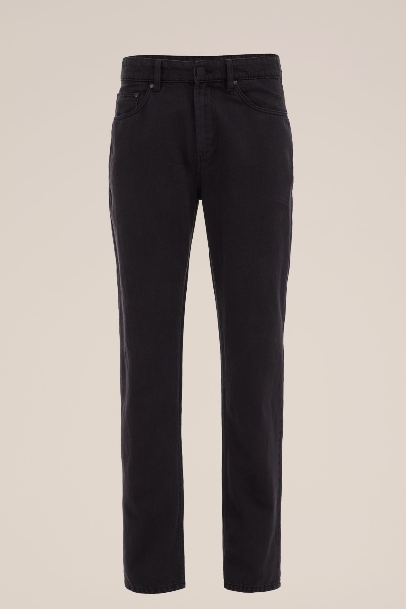 5-POCKET MID WAIST BLACK 9