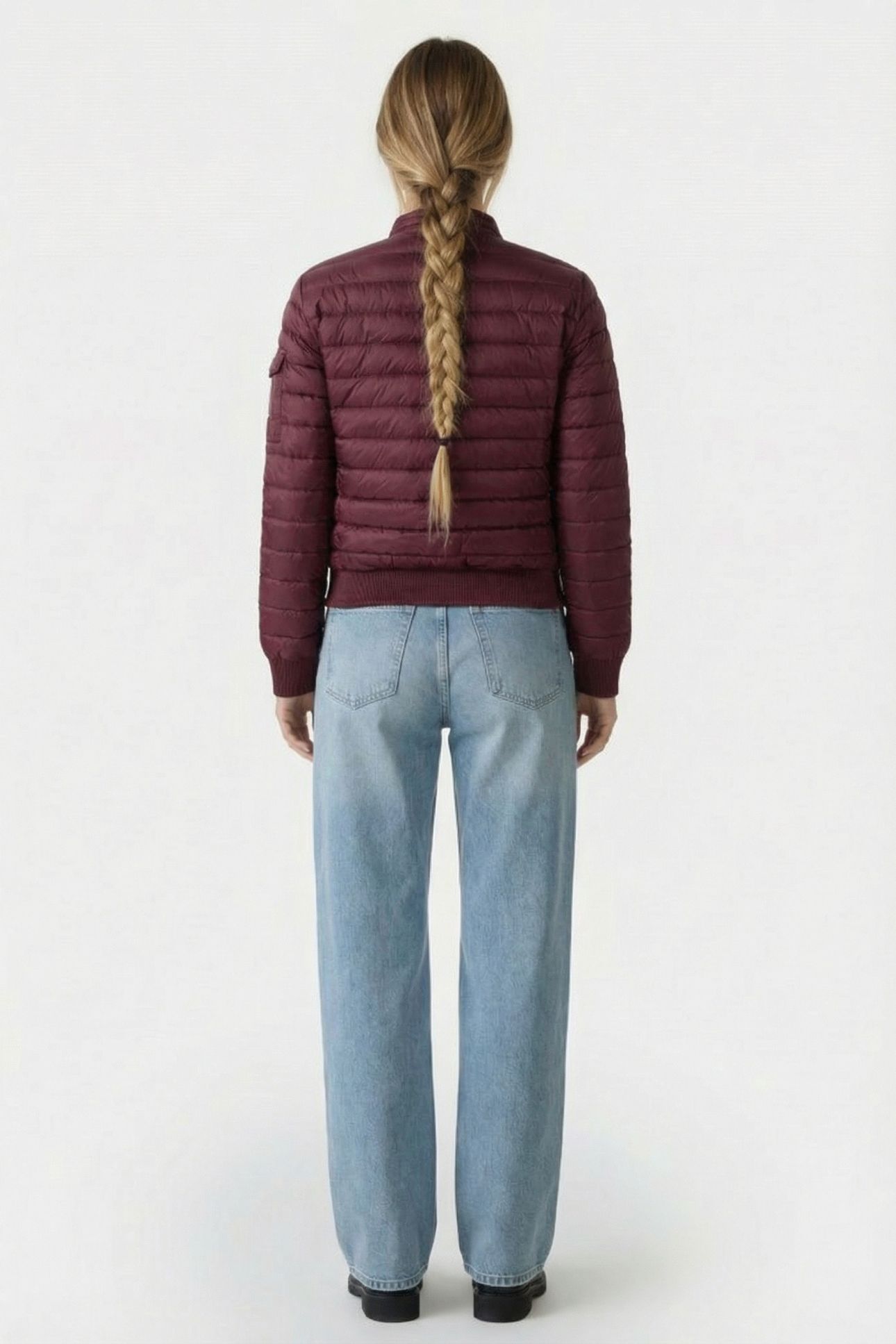 EMMY DOWN JACKET AUBERGINE 2