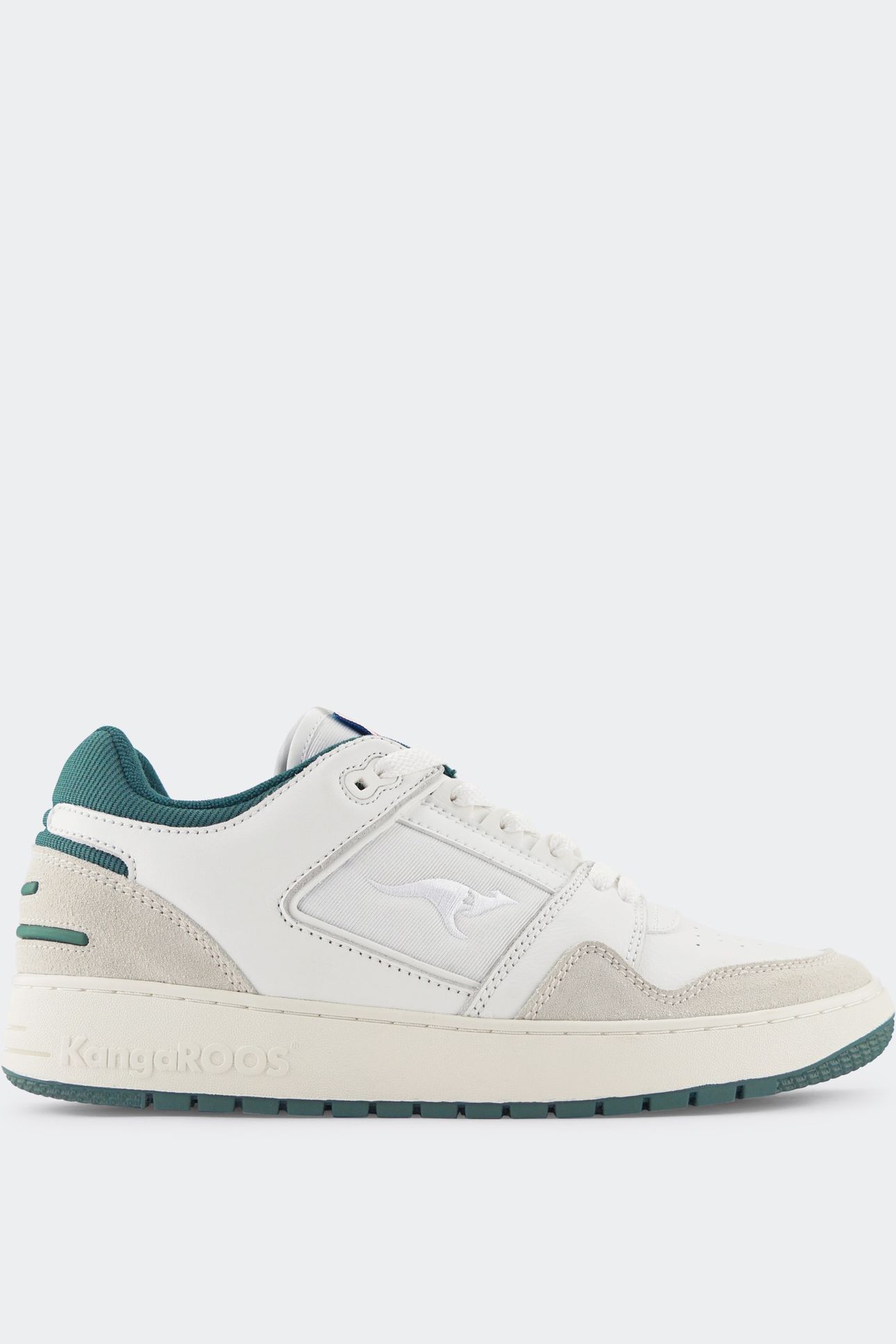 UNISEX HOT SHOT LO WHITE/FOREST 1