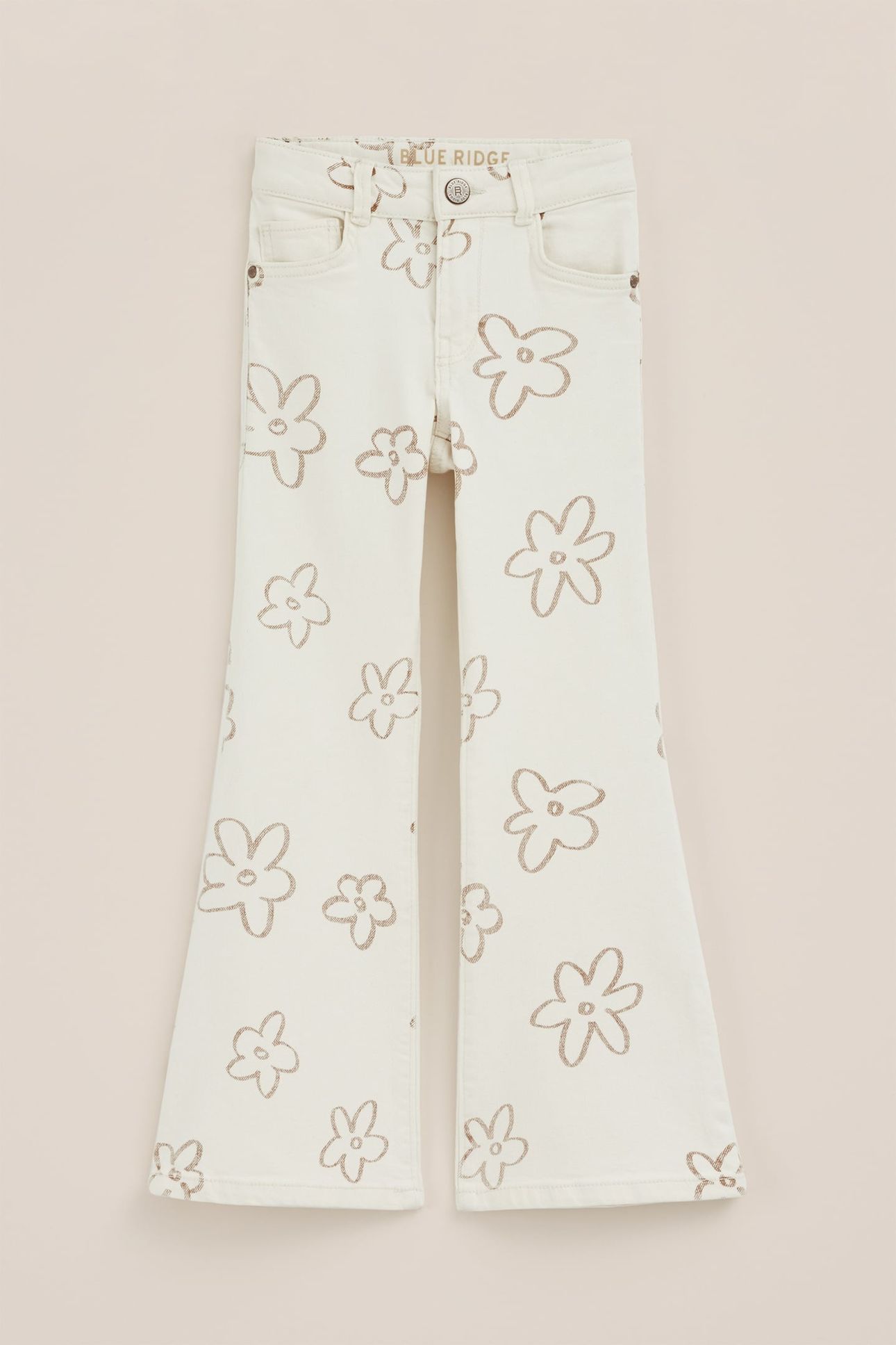 5-POCKET MID WAIST WHITE 8