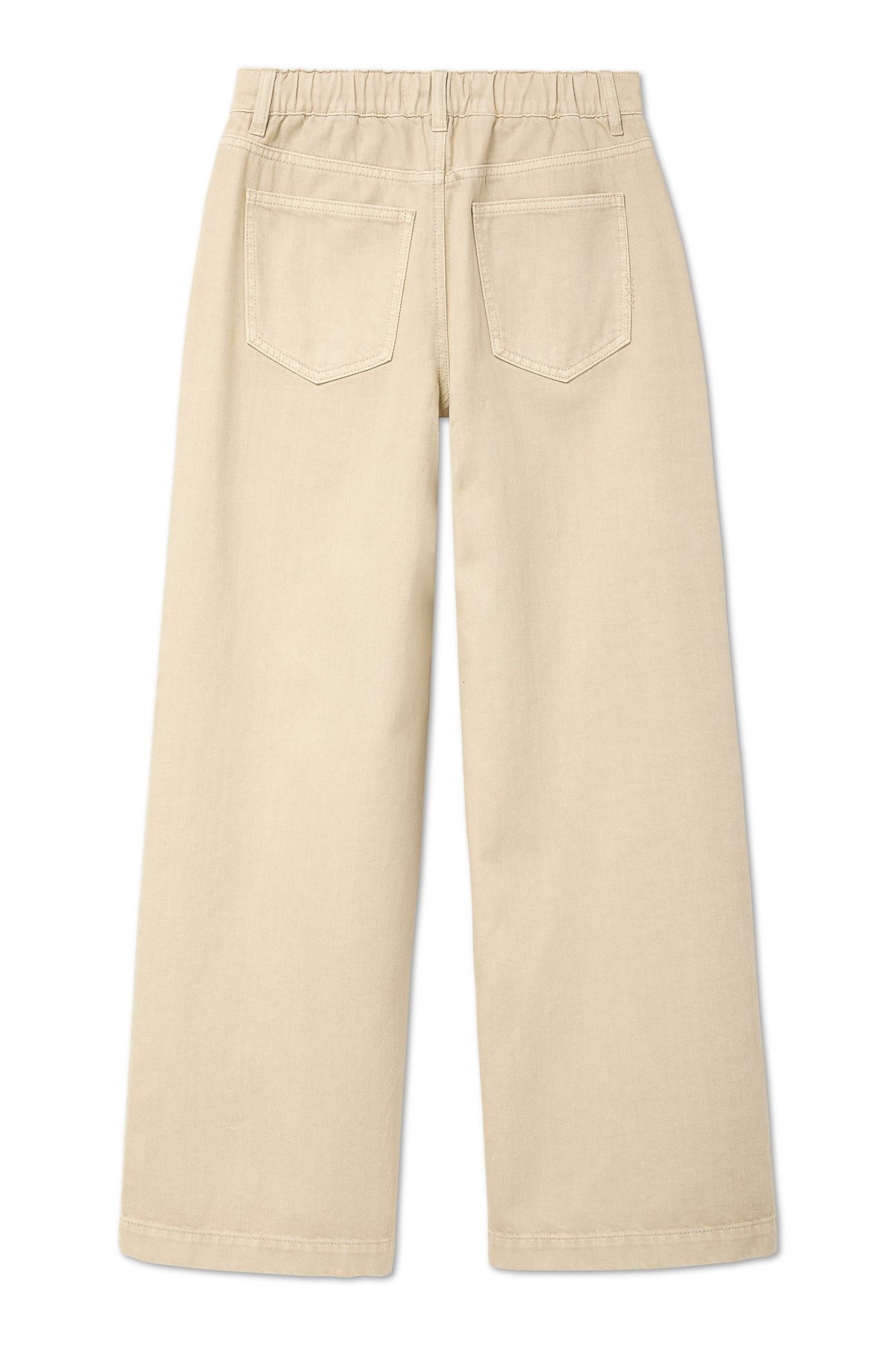 DRAWSTRING WIDE LEG OYSTER GRAY 6