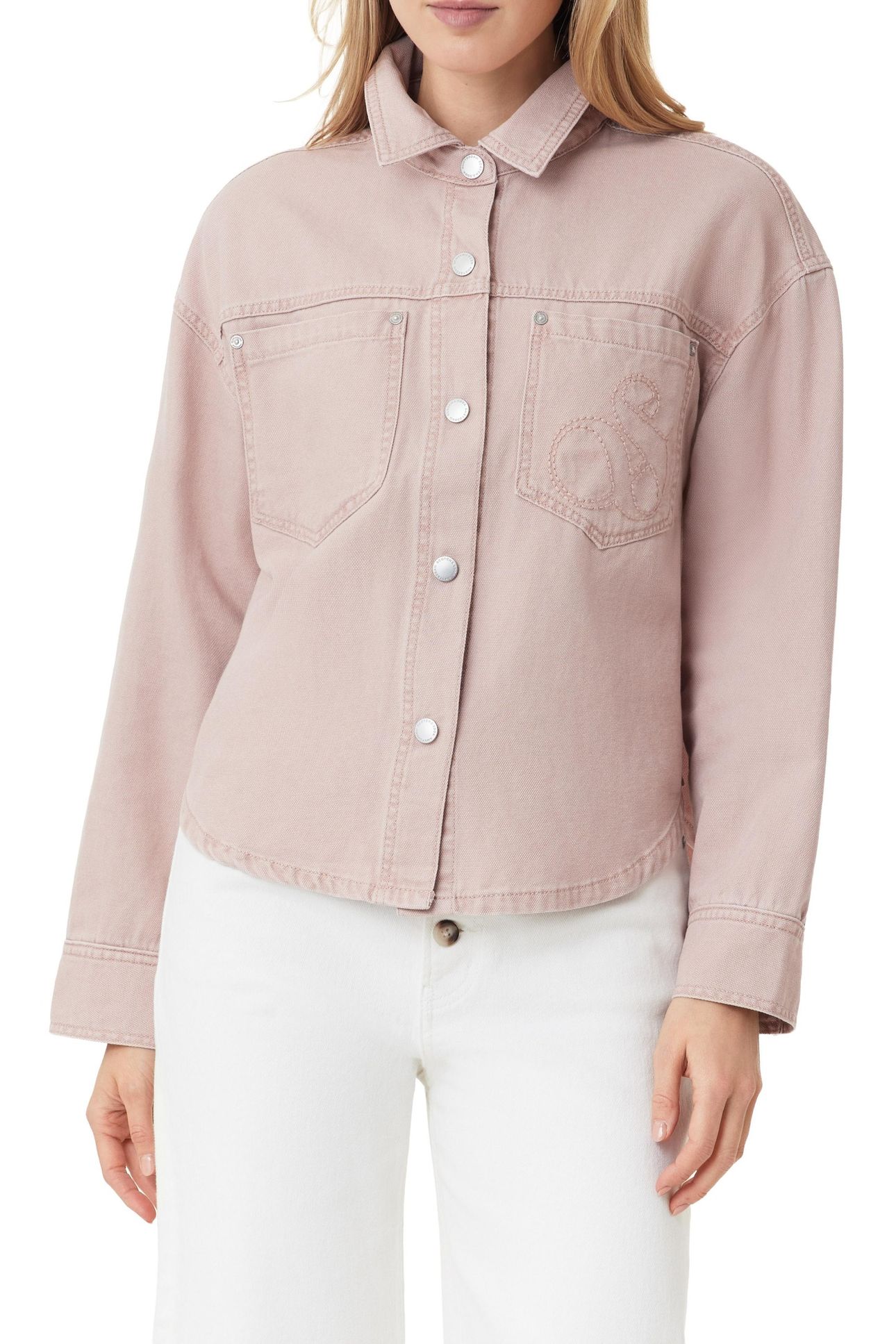 UTILITY SHACKET PALE MAUVE 1