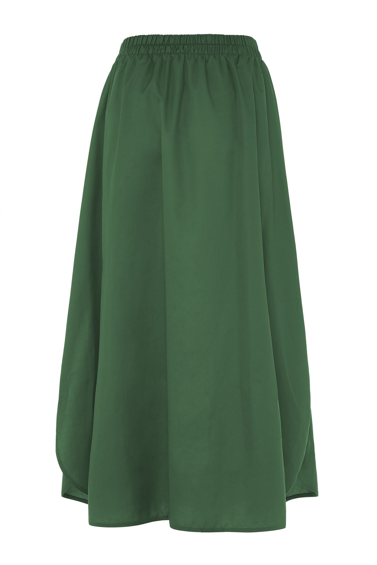 EUTOPIA LONG SKIRT POPLIN GREEN 2