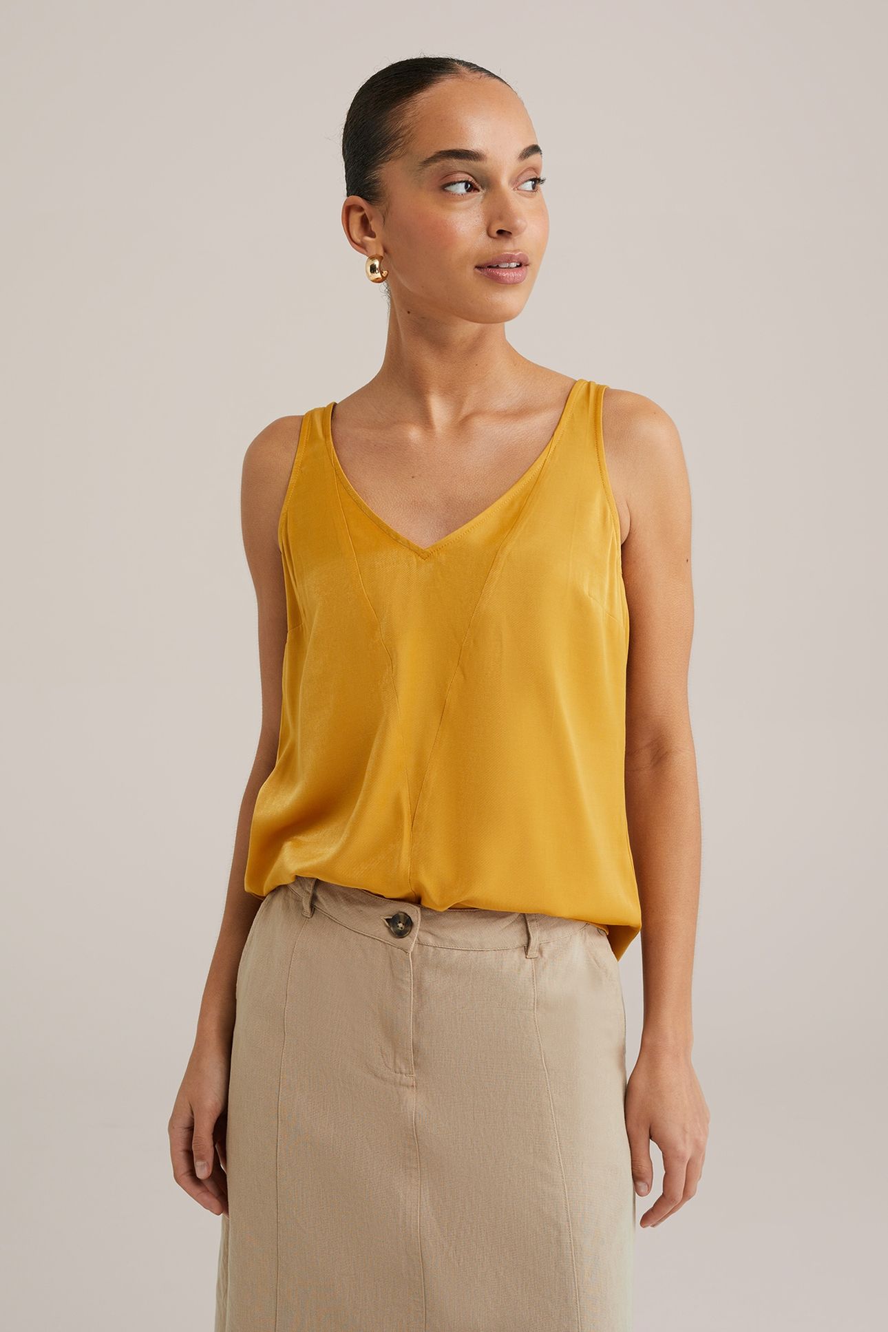 BLOUSE MUSTARD YELLOW 10