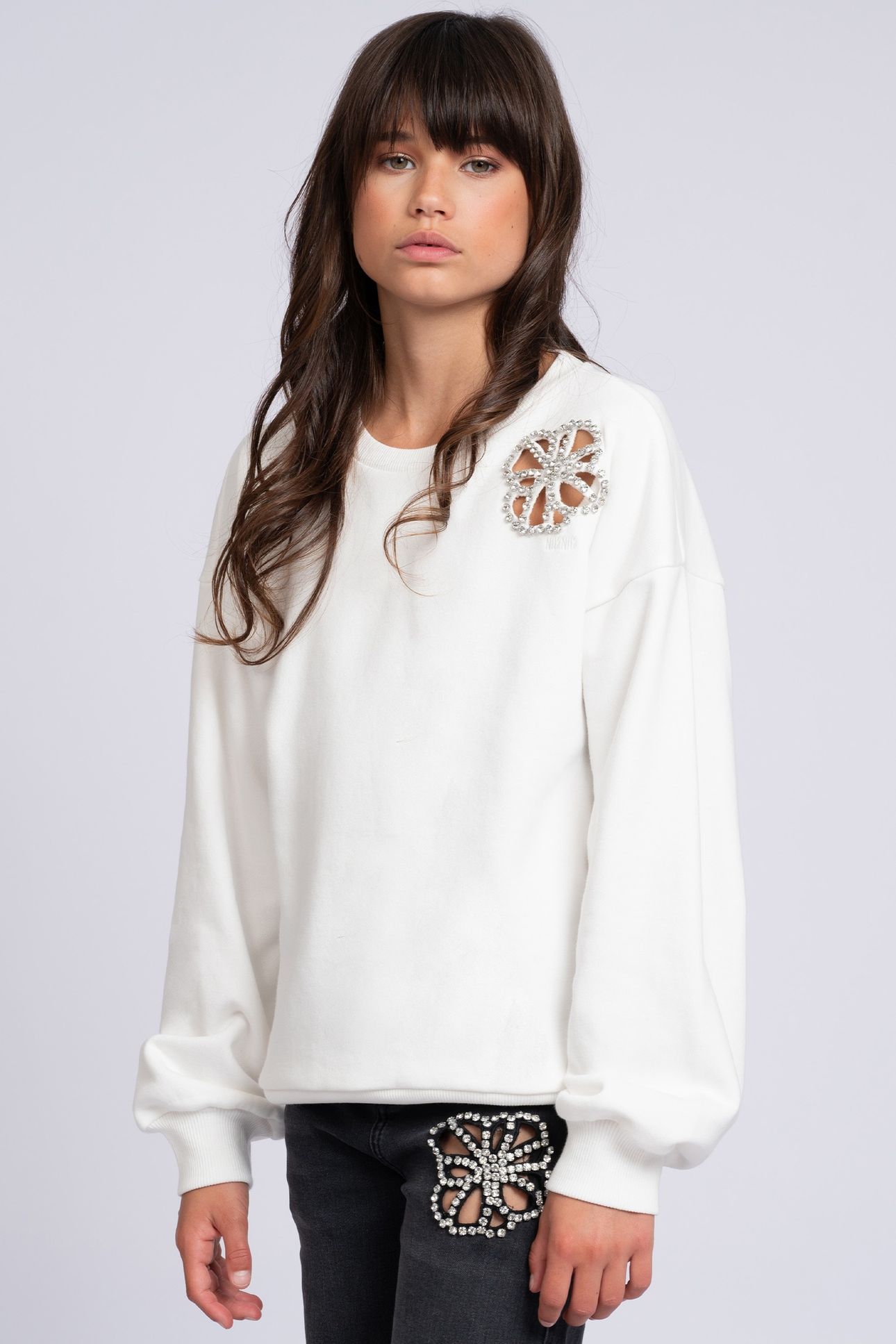 BEAU SWEATSHIRT OFF WHITE 1