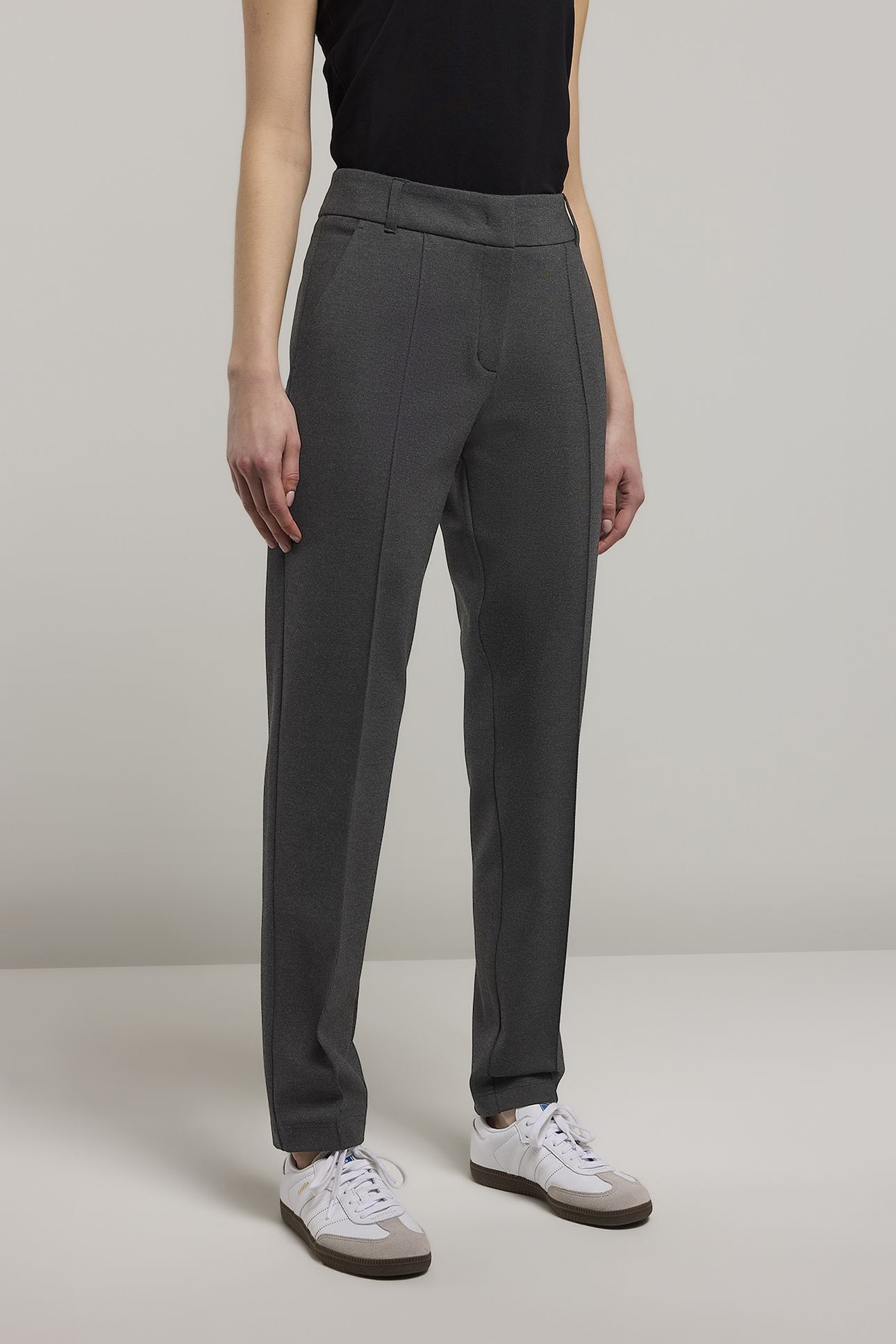 TROUSERS PUNTO MILANO MID GREY 3