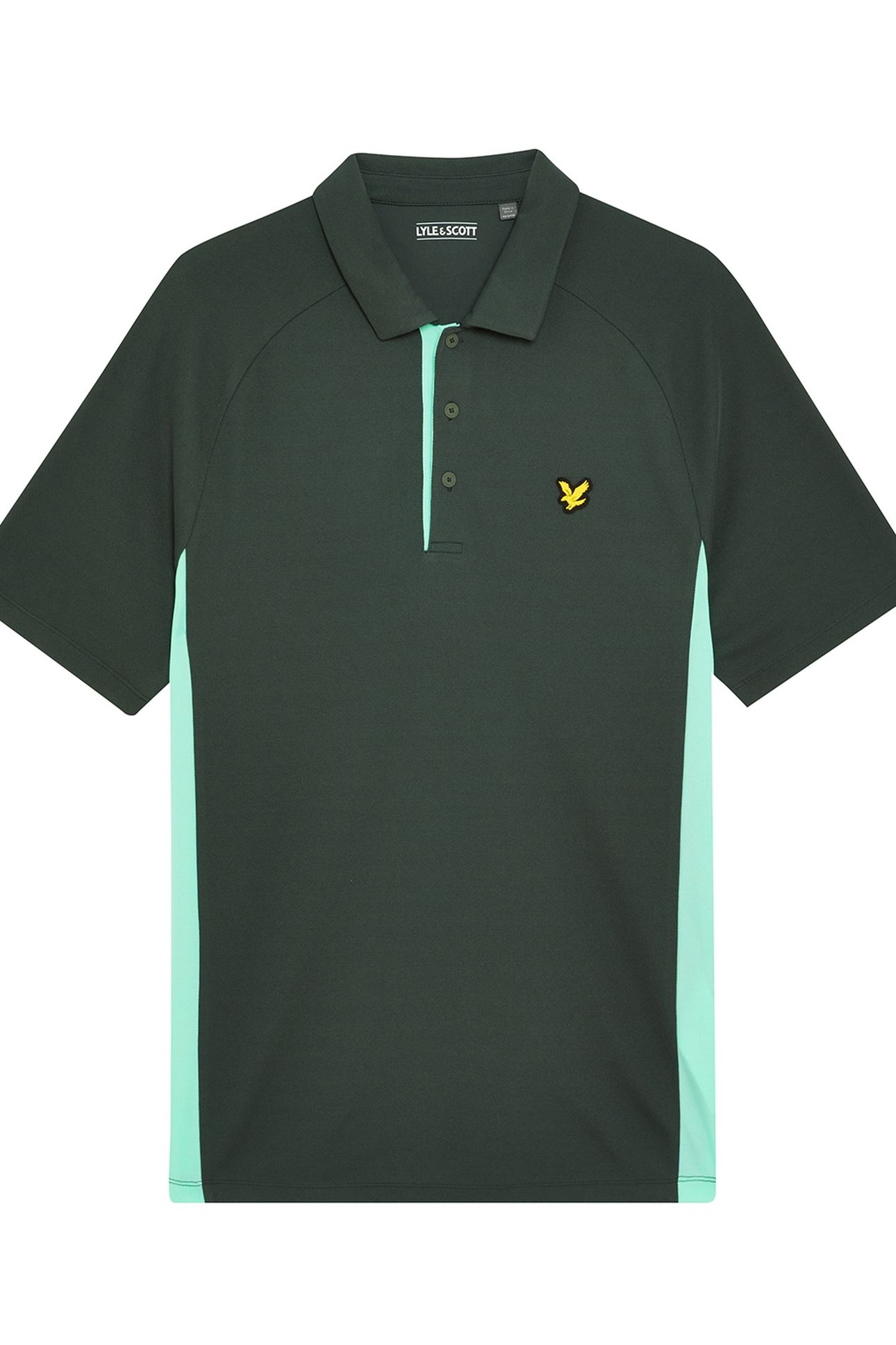 GOLF TIPPED RIB POLO SHIRT DARK NAVY/MOONLIGHT 2