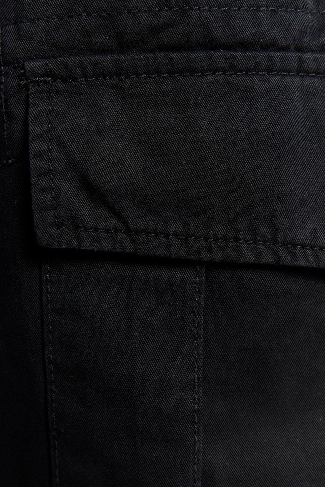 ARTICULATED CARGO TROUSERS JET BLACK 4