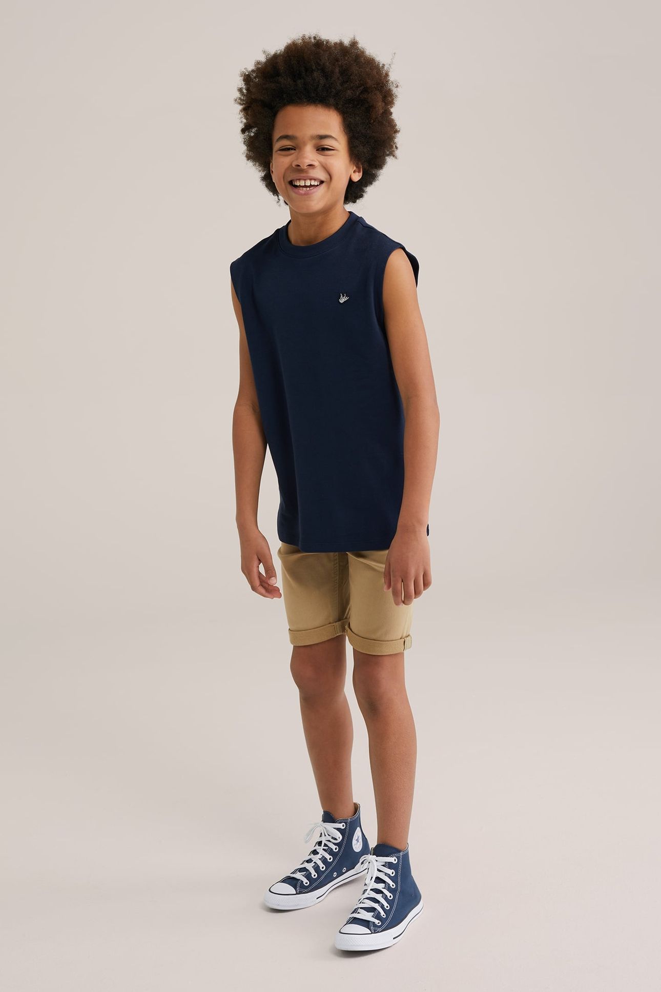 5-POCKET MID WAIST BEIGE 9