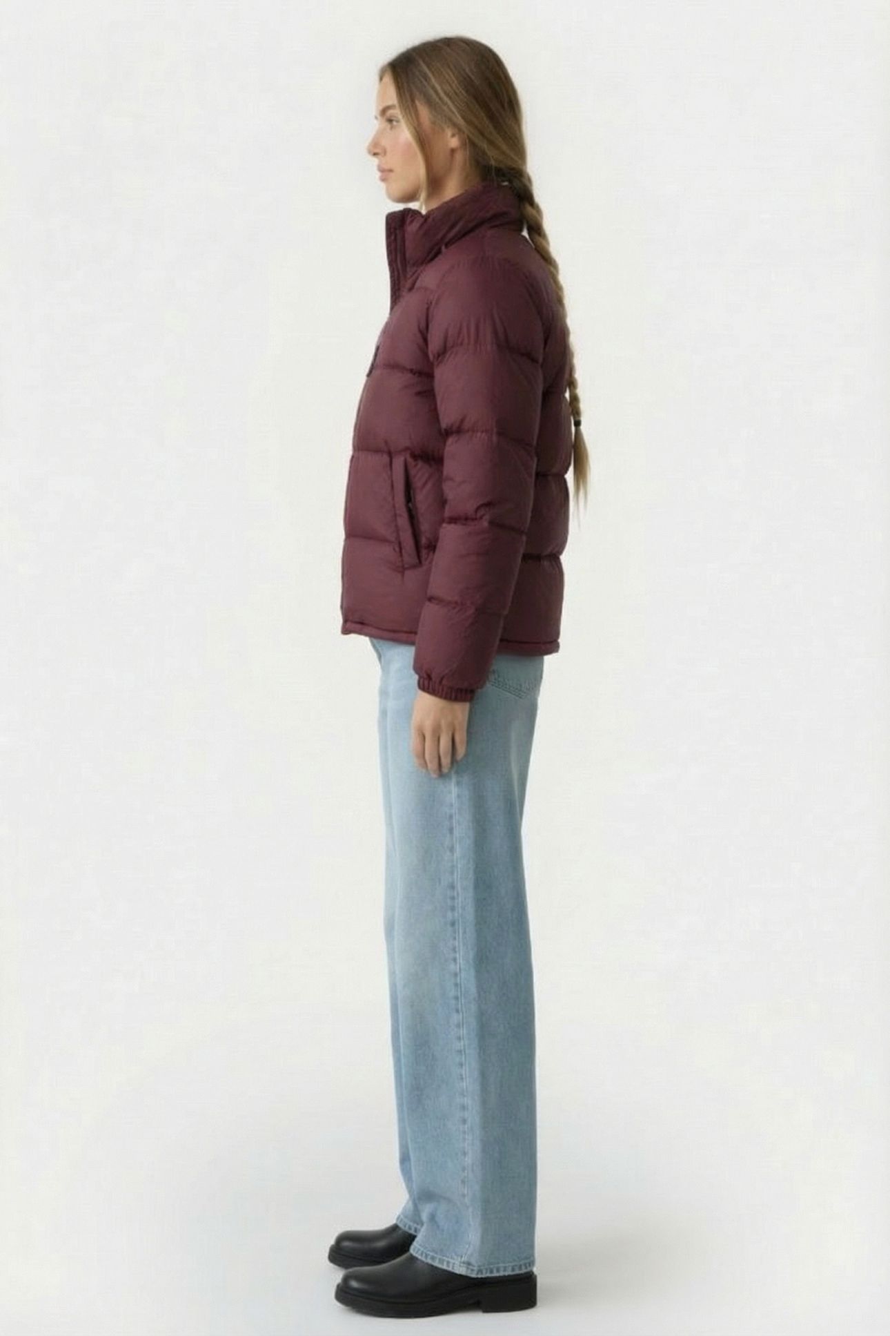 CARDIFF DOWN JACKET AUBERGINE 3