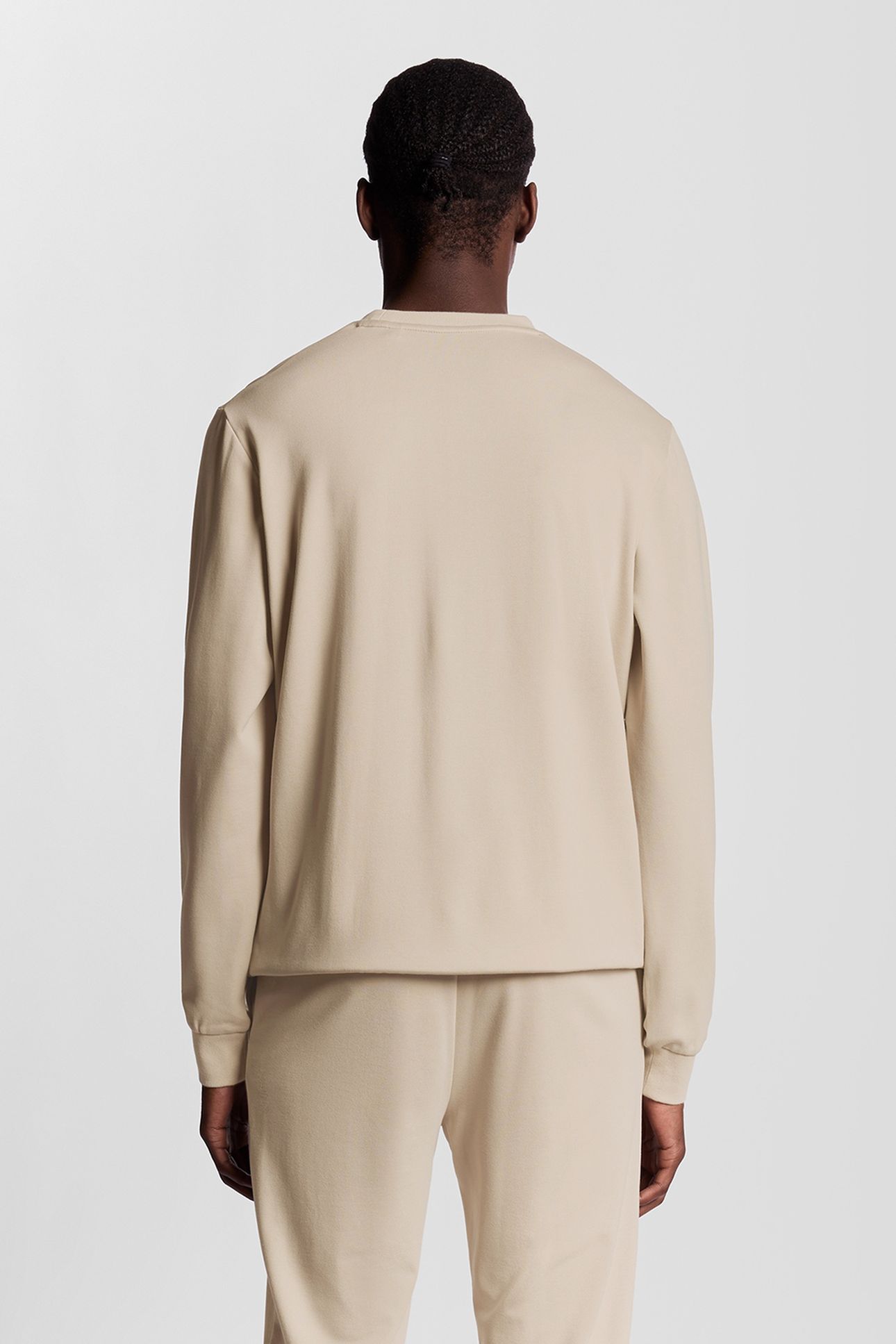CREW NECK FLY FLEECE CHATEAU GRAY 3
