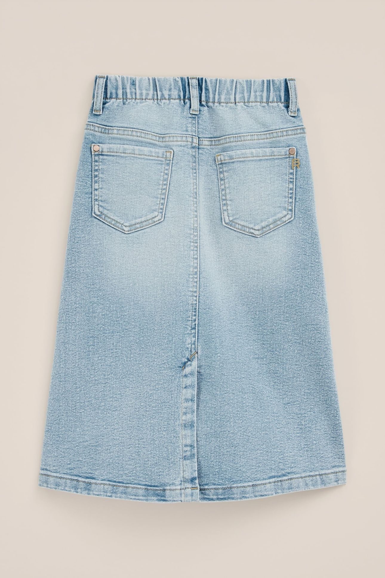 SKIRT MEDIUM LENGTH LIGHT BLUE 8