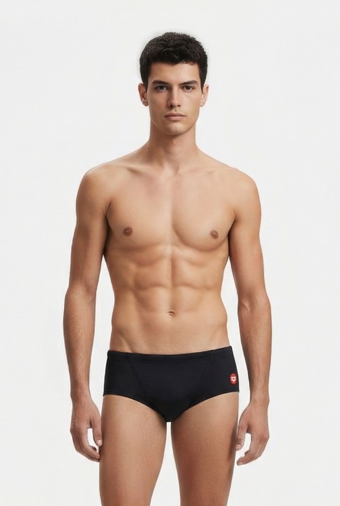 MEN'S CRAZY ARENA SWIM LOW WAIST SHORT P BLACK MULTI 1