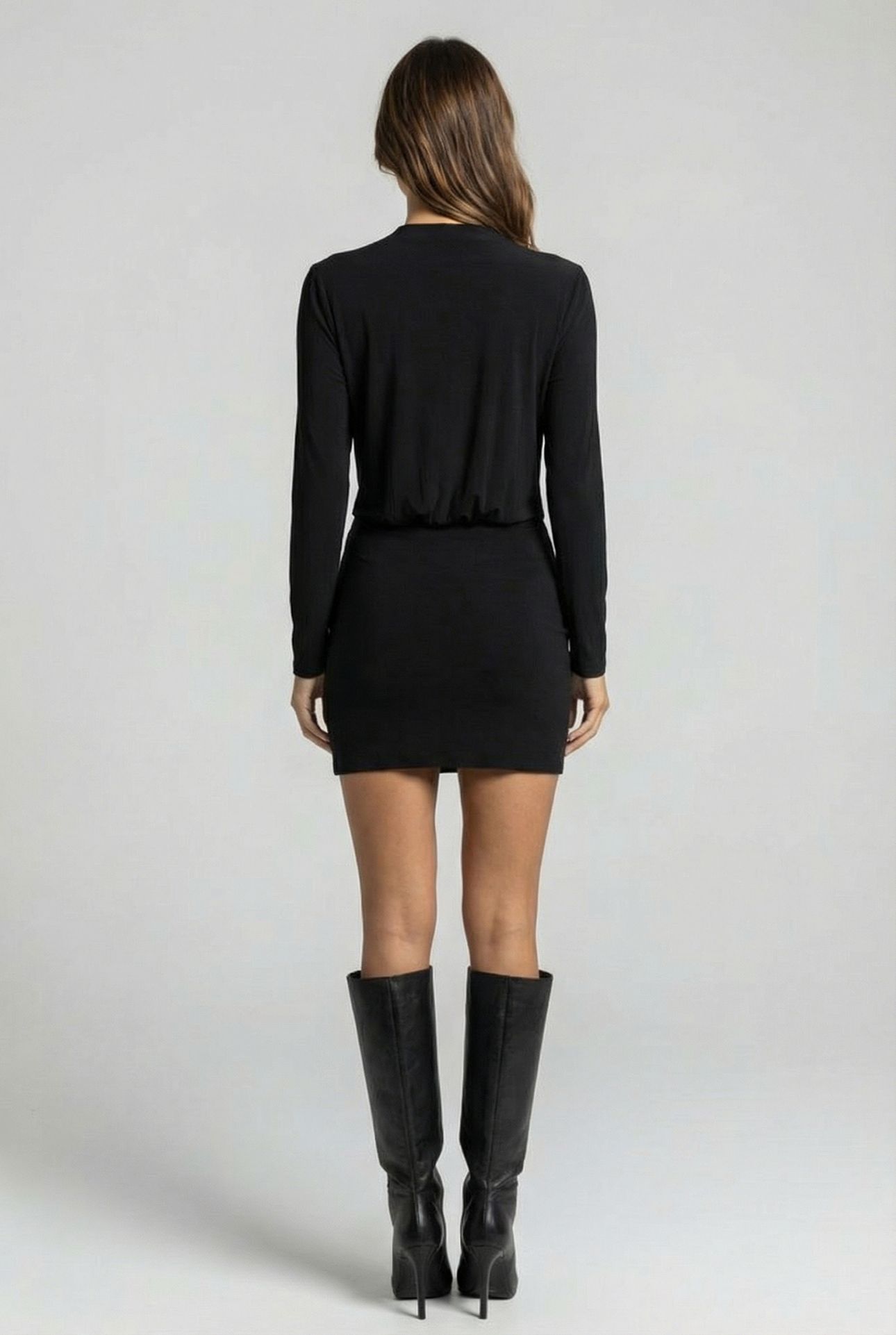 PANOUA DRESS BLACK 2