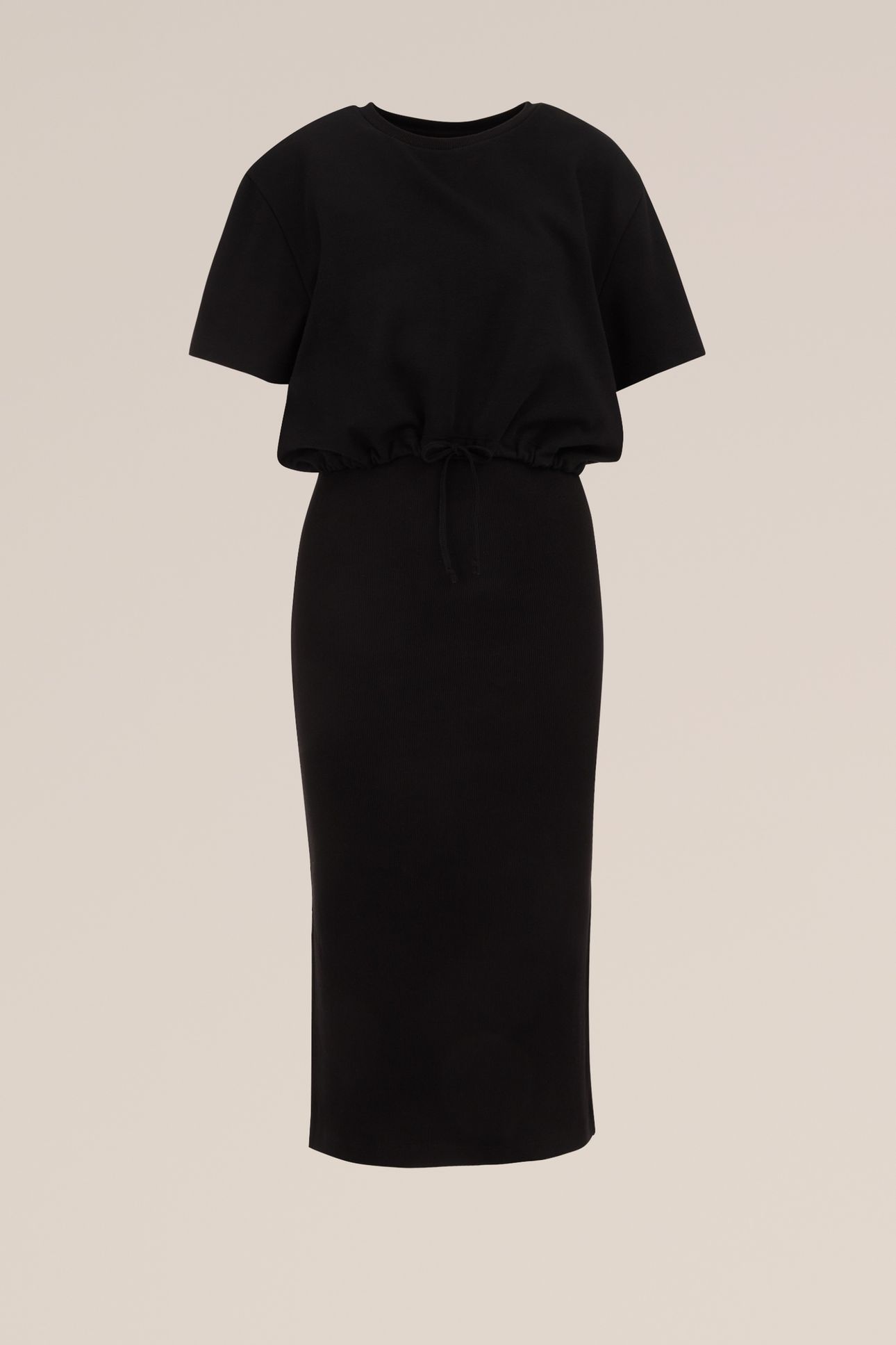DRESS MID LENGTH BLACK 10