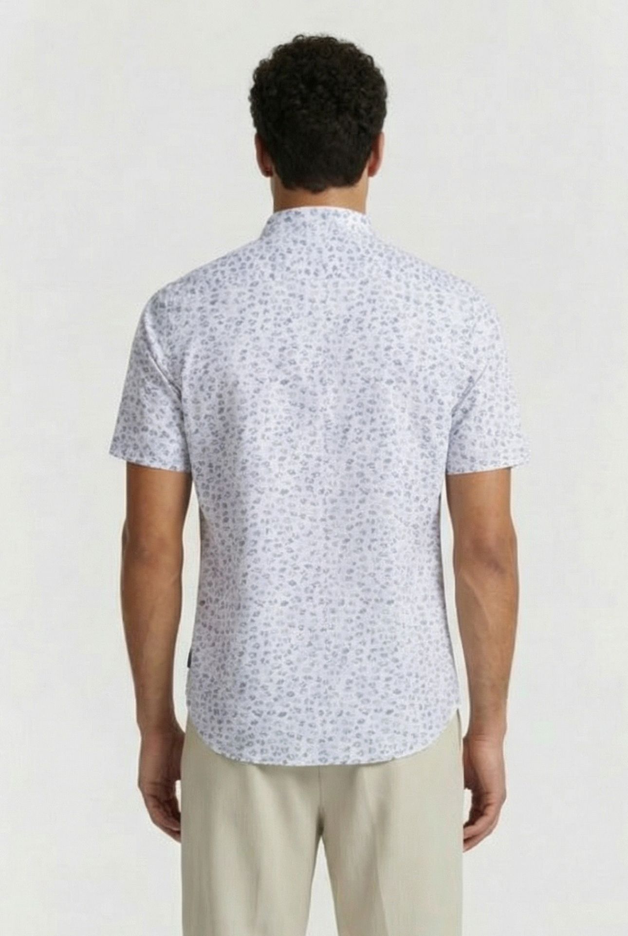 MID FLOWER S/S T MID BLUE FLOWER 2