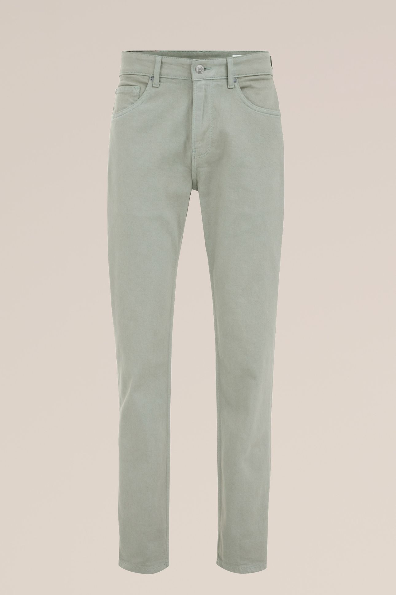 5-POCKET MID WAIST PASTEL GREEN 10
