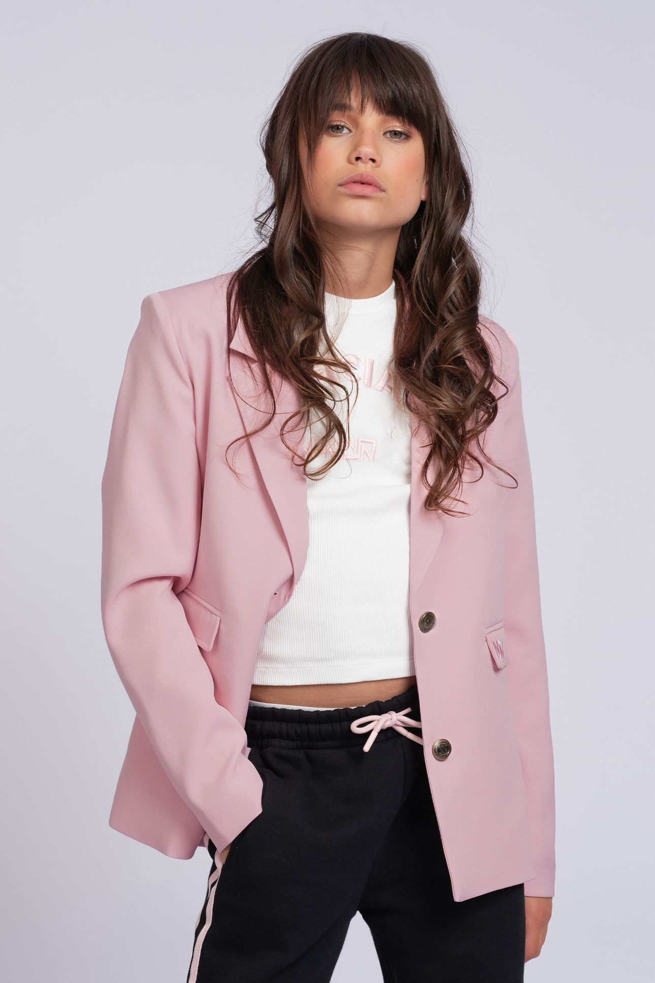 PIEN BLAZER MISTY ROSE 1