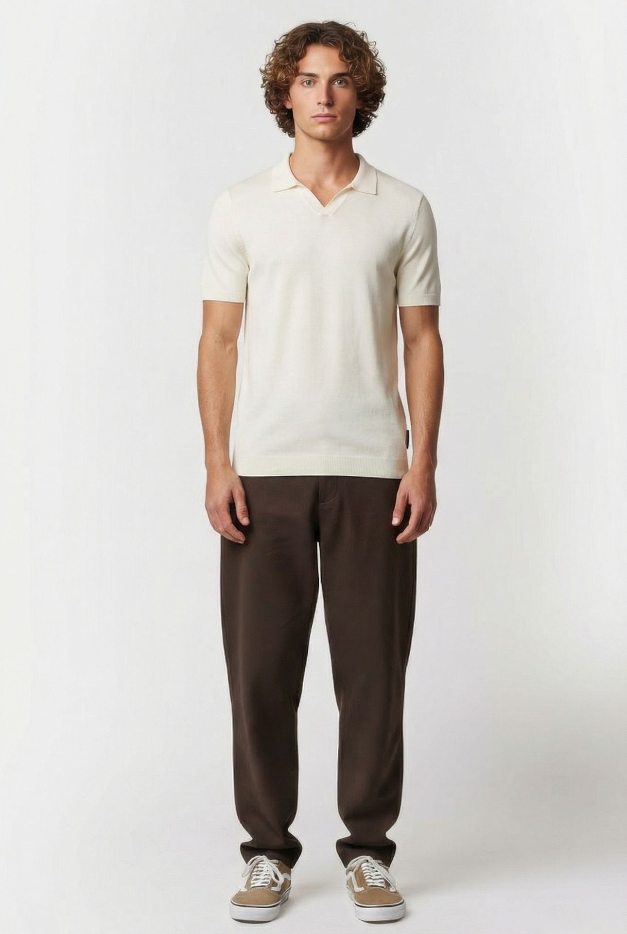 POLO TROPHY SHORT SLEEVE FORMAL ECRU 1