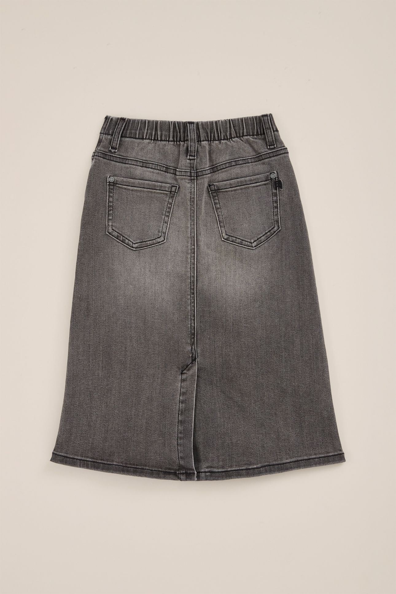 SKIRT MEDIUM LENGTH BLENDED DARK GREY 7