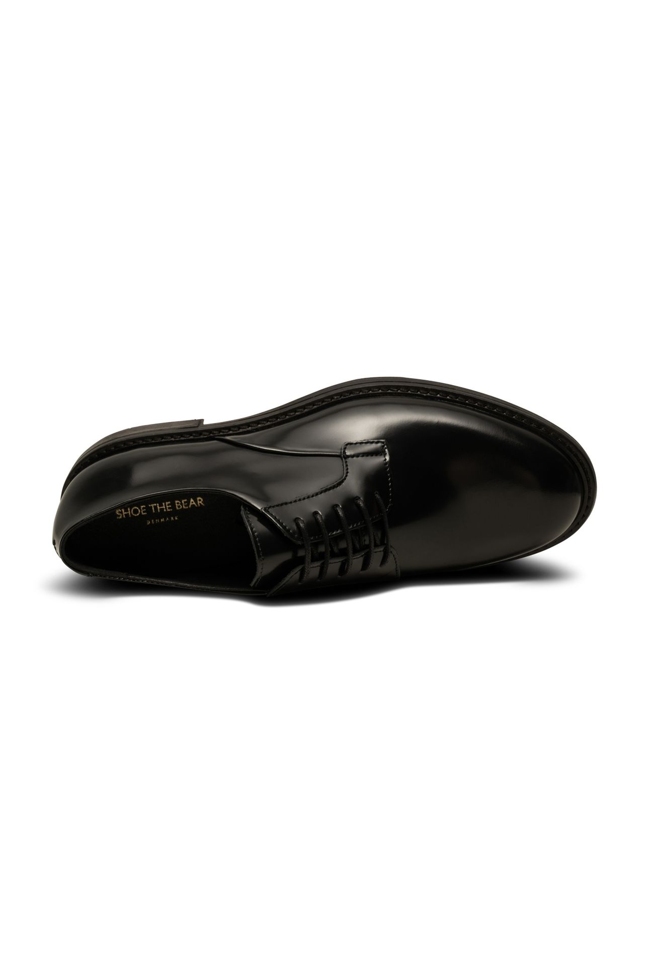 STANLEY DERBY POLIDO LEATHER SHOES BLACK 3