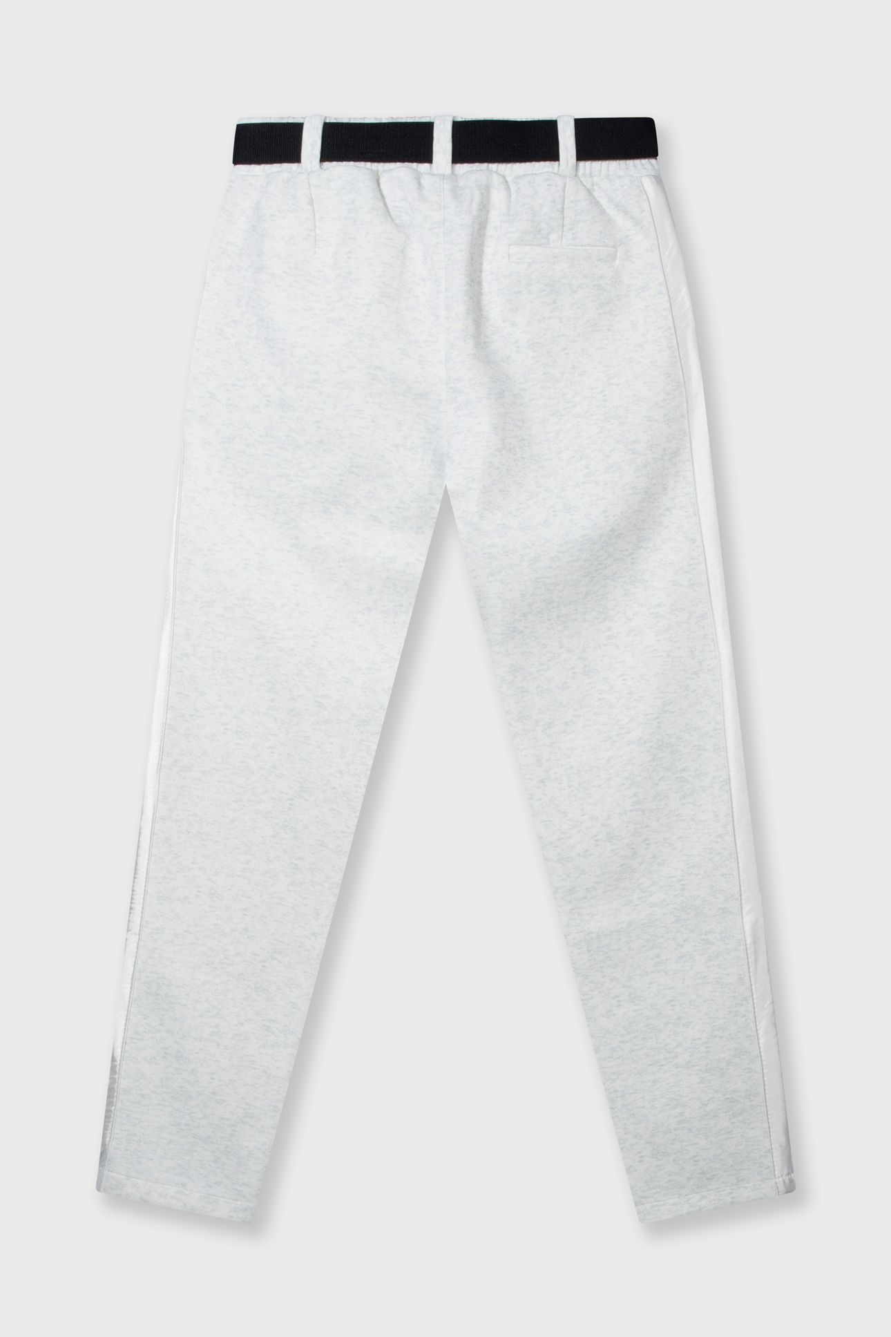 BELTED PANTS NEOPRENE WHITE MELEE 6