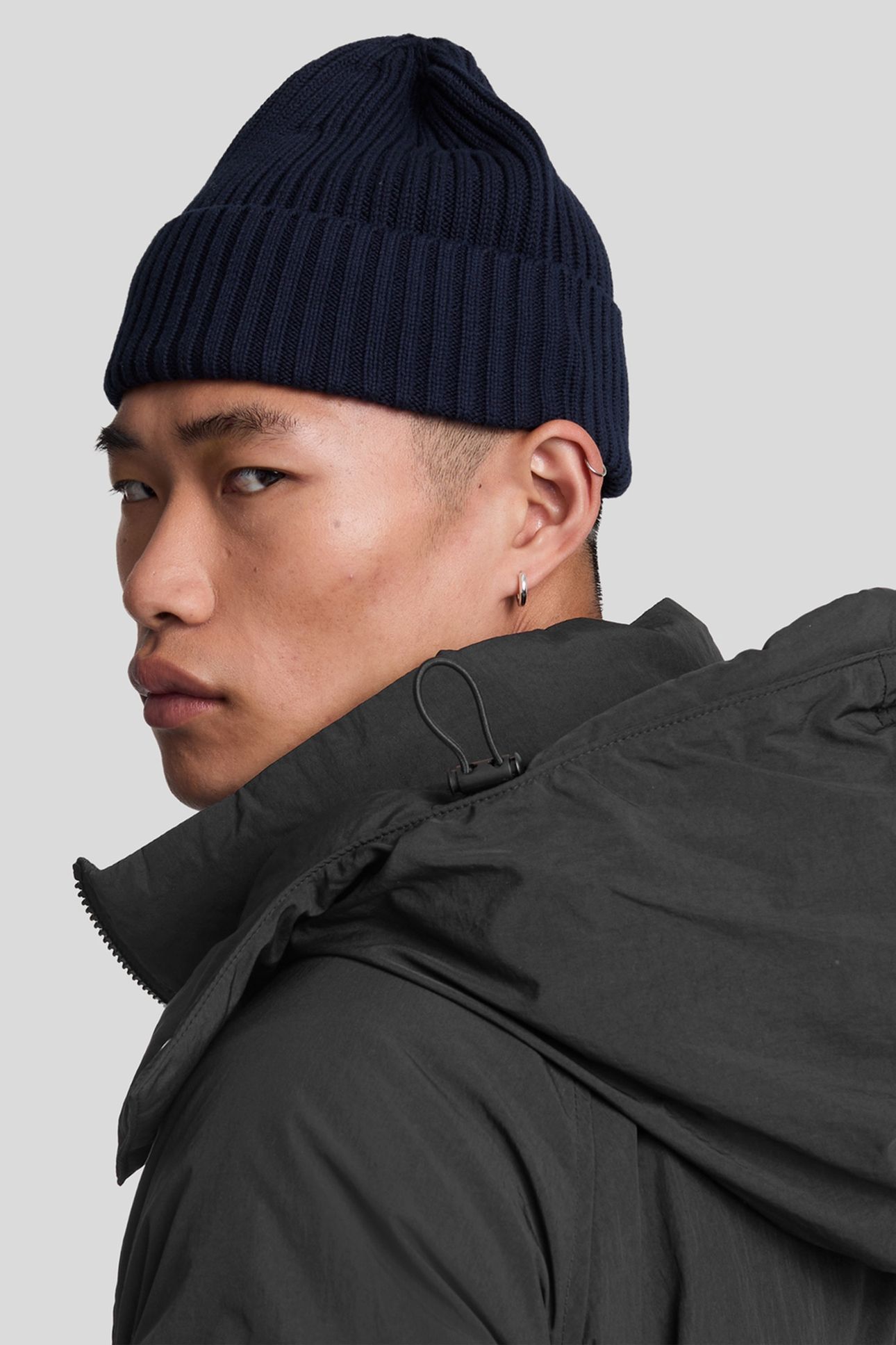 PADDED PUFFER JACKET JET BLACK 5