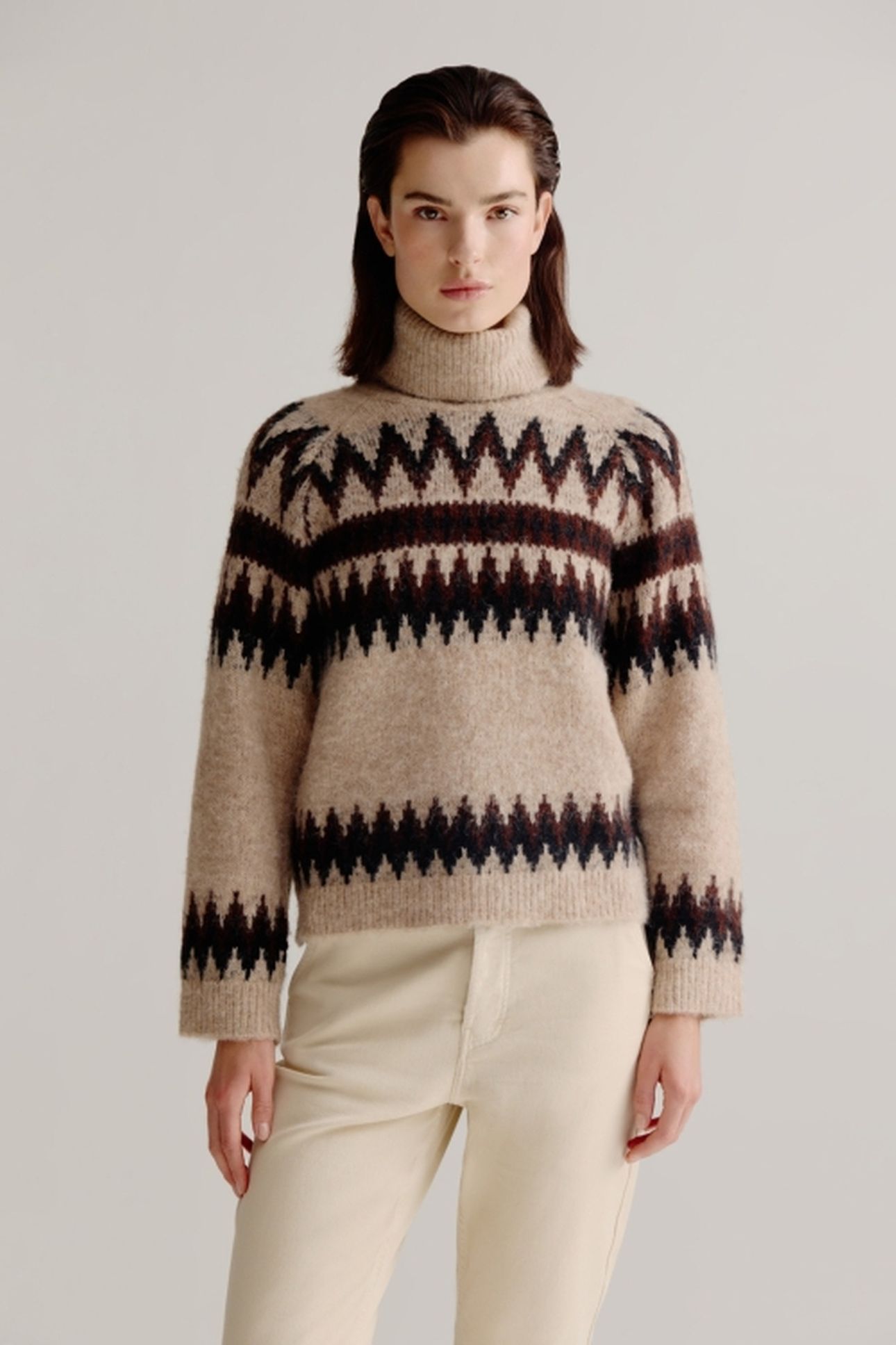 LUDWIG SWEATER SAND 1