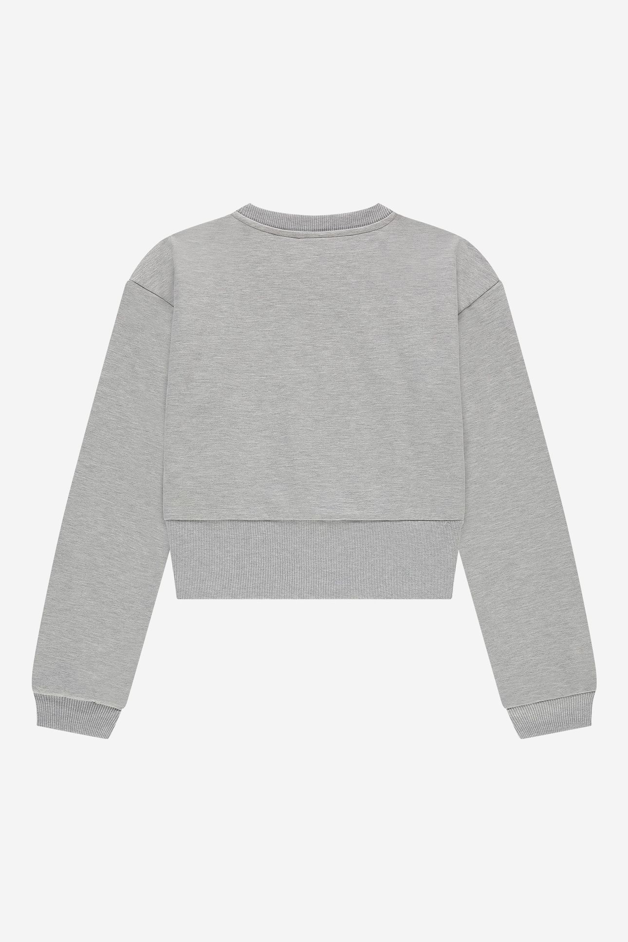 YVI SWEATSHIRT LIGHT GREY MELANGE 3