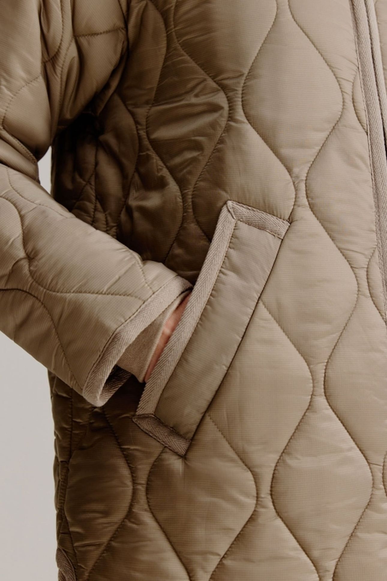 LINDO COAT LIGHT KHAKI 4