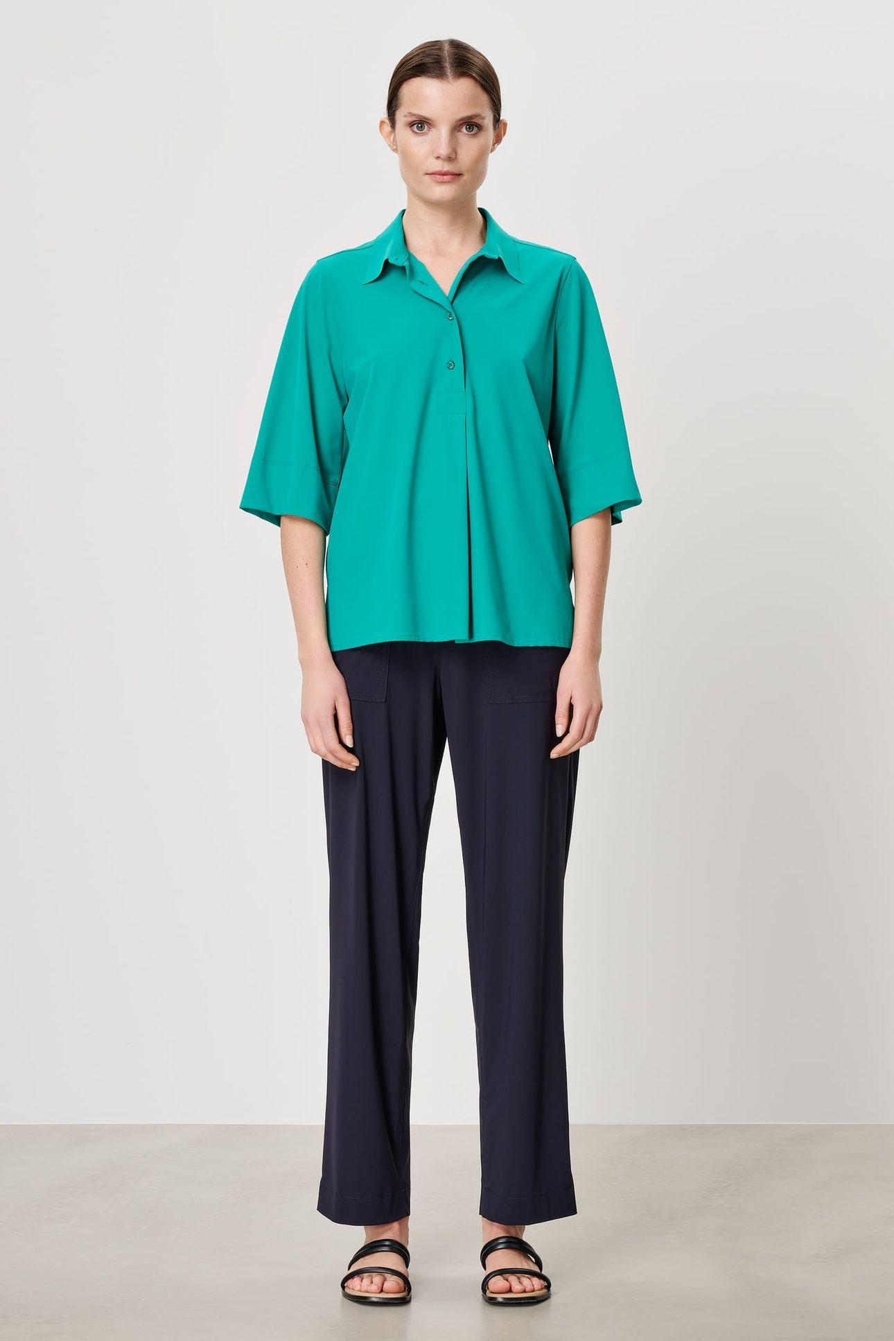 ARLES POLO TOP CARIBBEAN GREEN 1