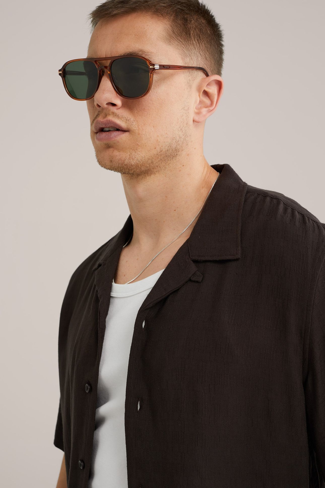 SHIRT DARK BROWN 7