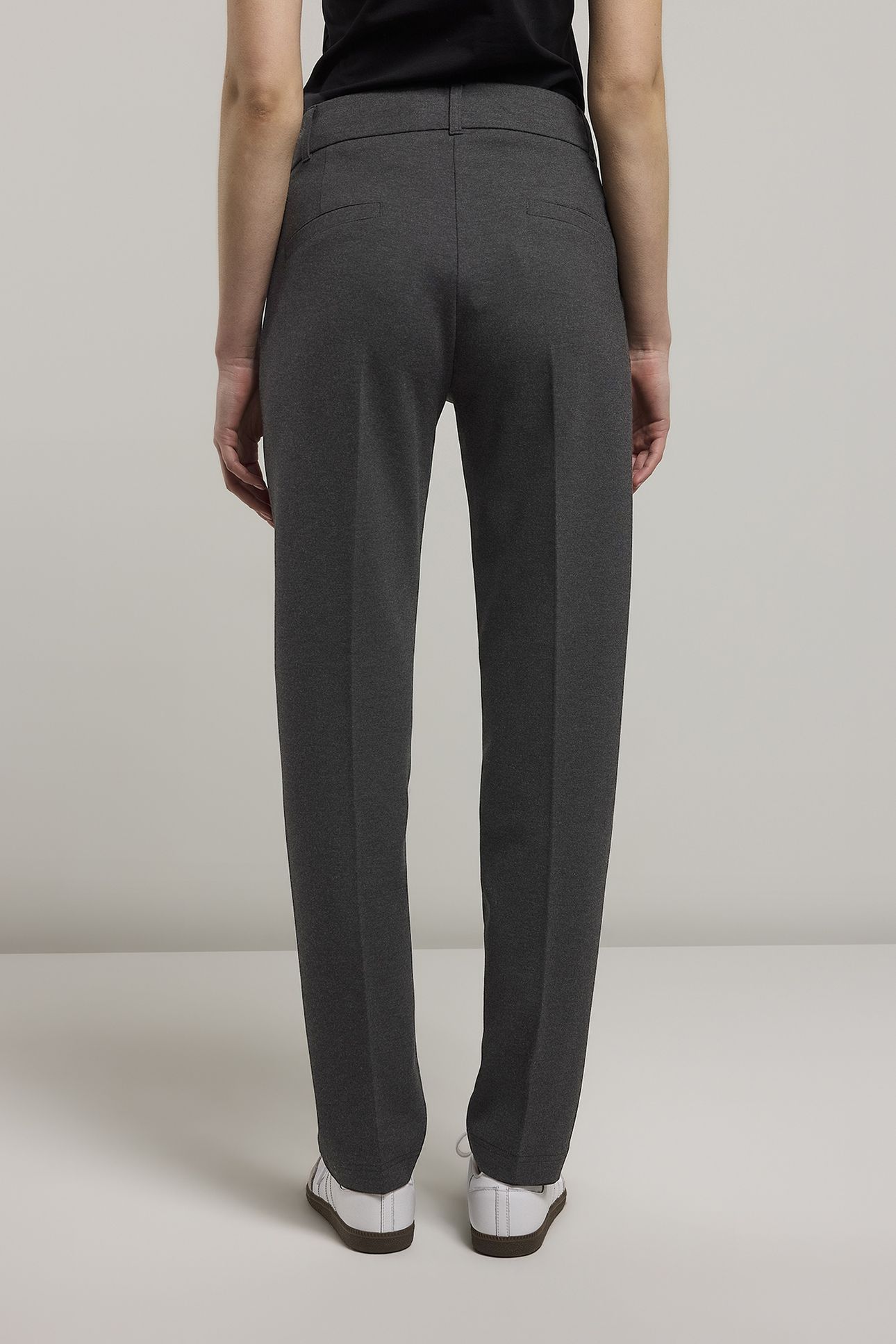 TROUSERS PUNTO MILANO MID GREY 2
